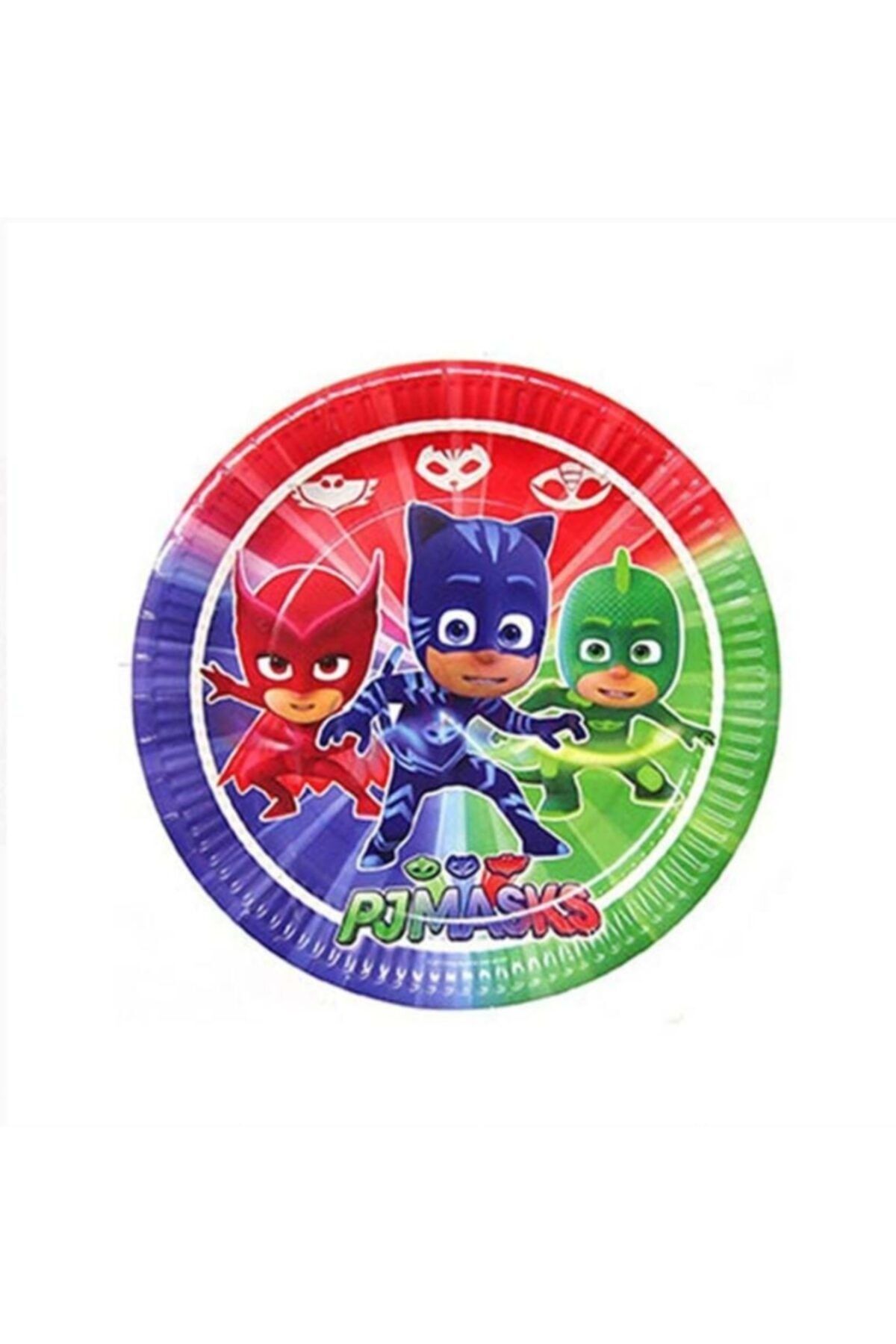 Alışveriş Çok Kolay Pijamaskeliler Pj Masks Tabak 23cm 8'li