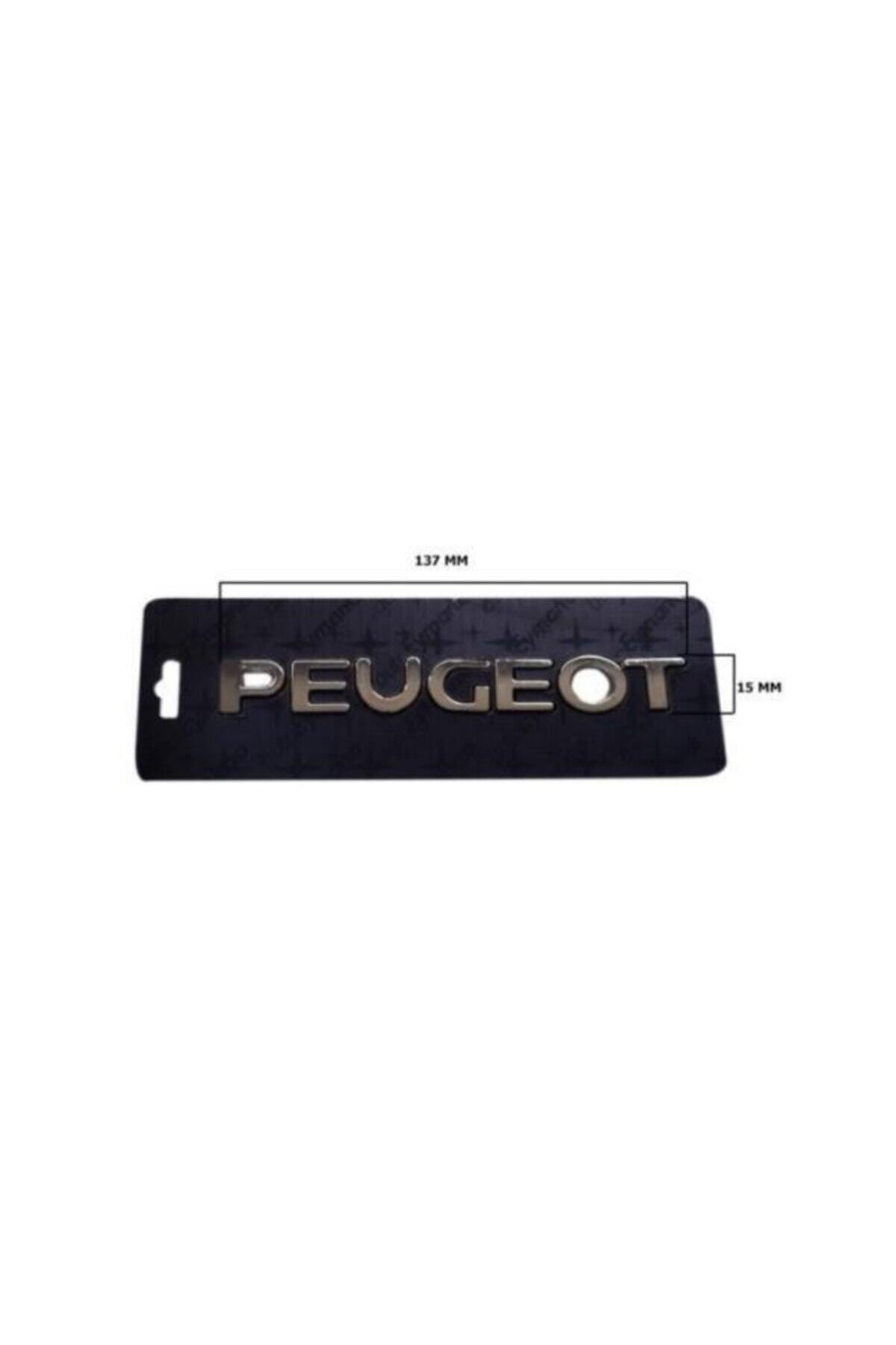 BULUŞ Peugeot Arka Bagaj Yazısı 8665.pw