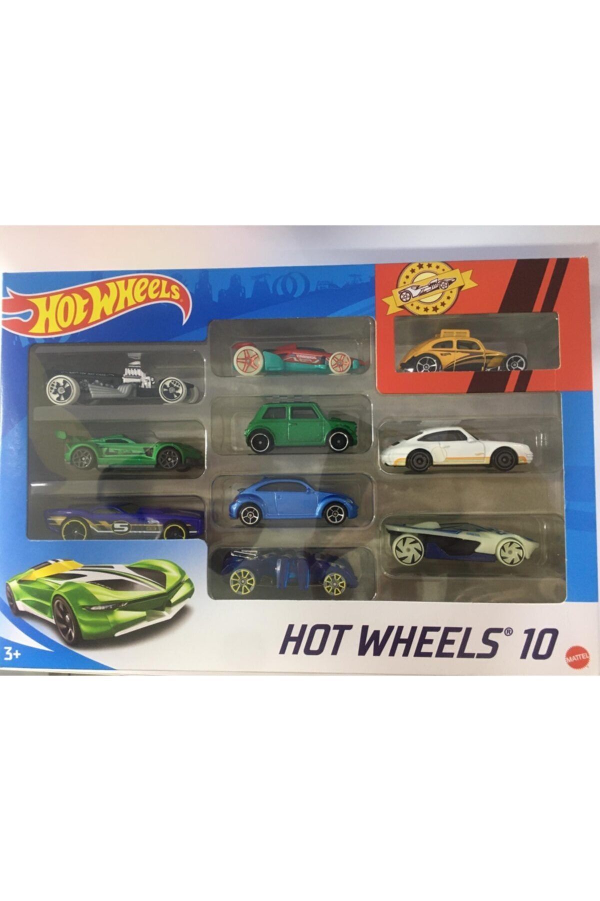 HOT WHEELS Kırtasiye Ve Oyuncak Dünyası 2020 Yeni Araba Seti 10 Lu Metal Araba Seti