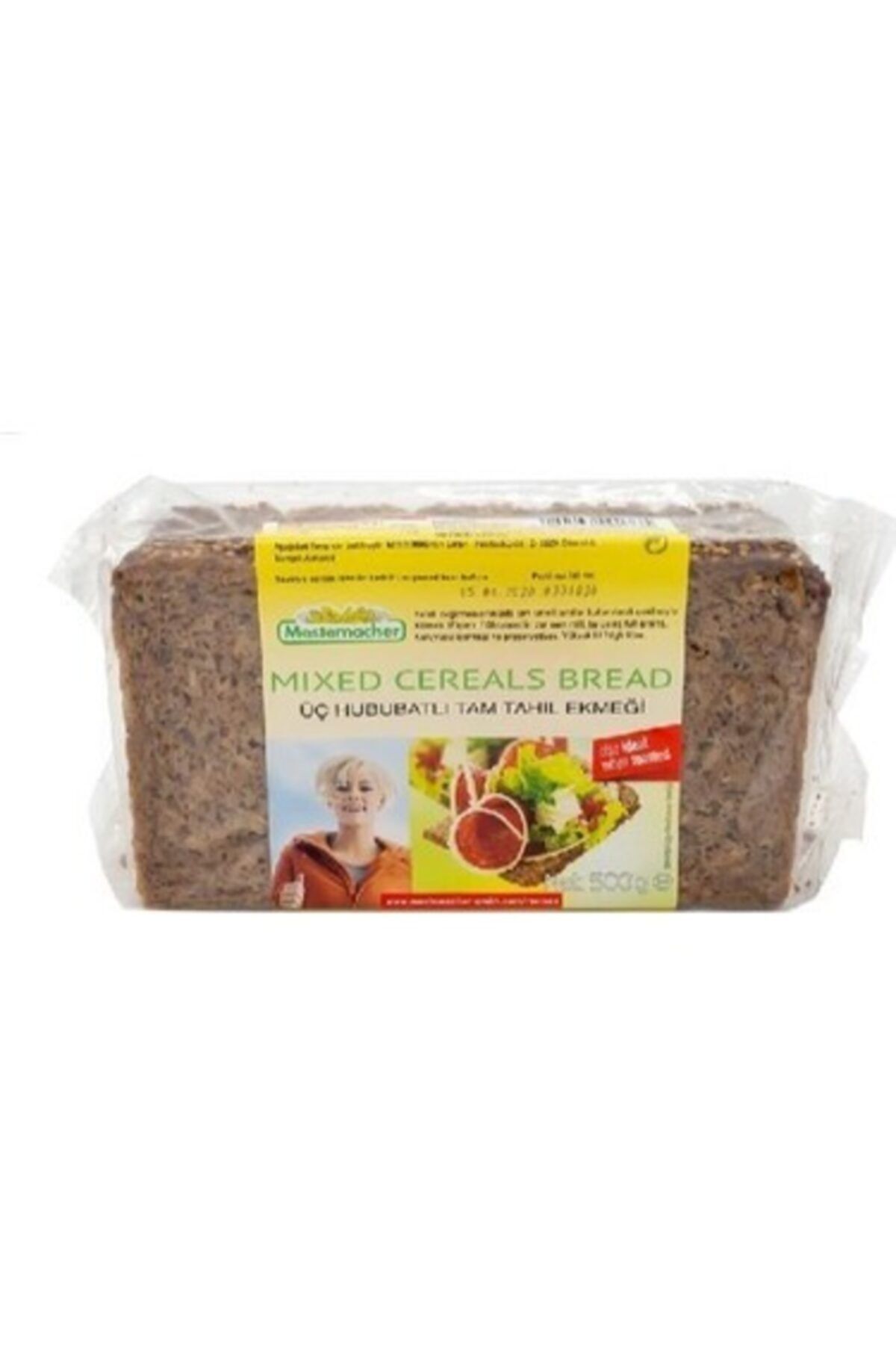 Mestemacher Üç Hububatlı Tam Tahıllı Alman Ekmeği 500 Gr (mixed Cereals Bread)