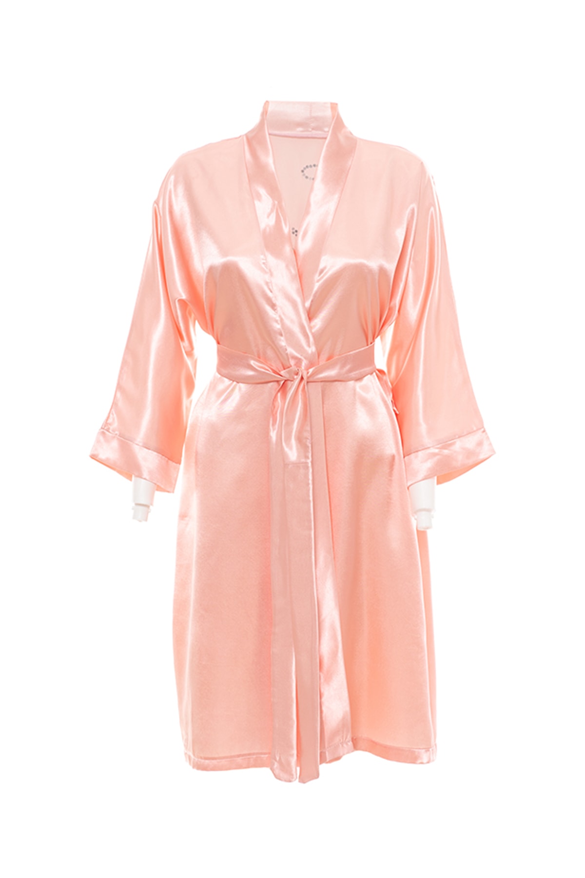 Ceremonist Somon Saten Gelin Bride Sabahlık