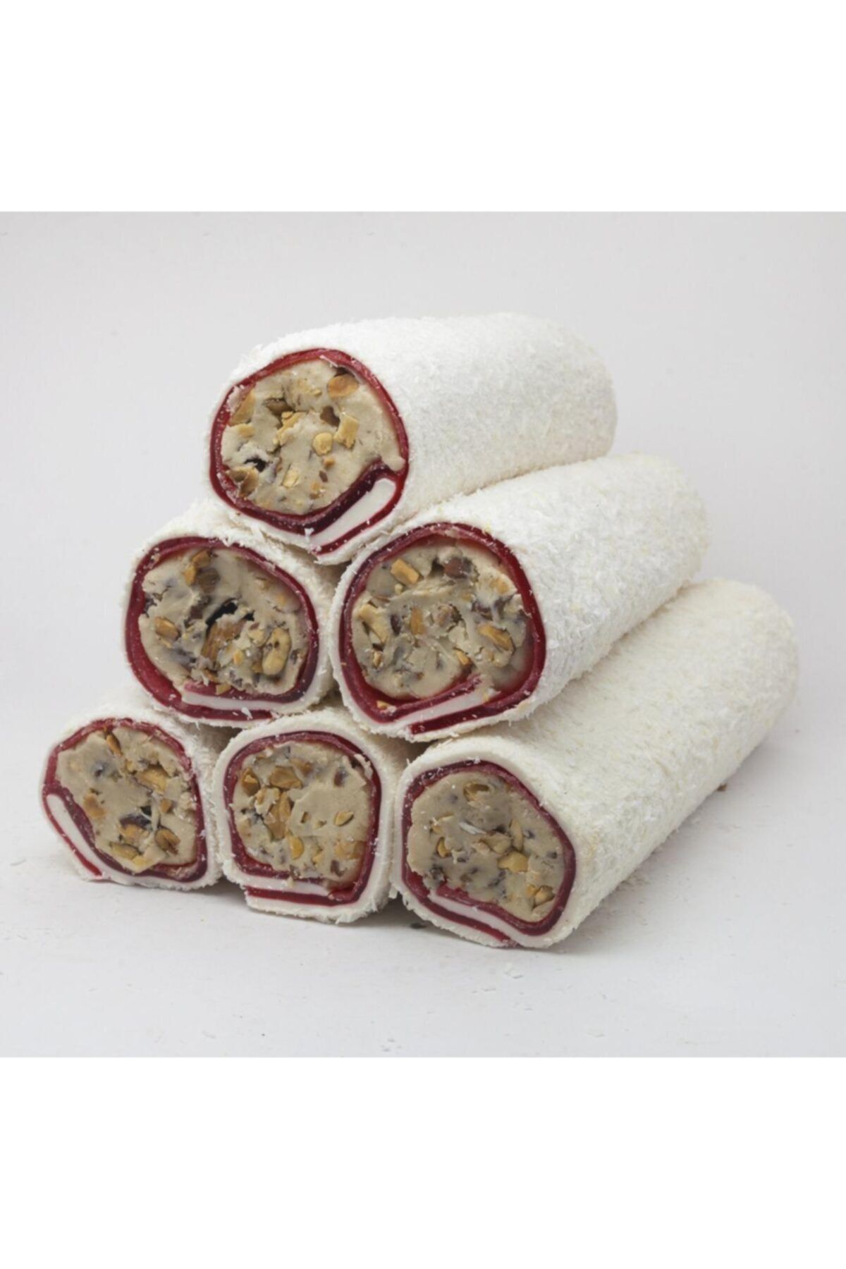 Furkanzade Hc Sütlü Çilek Bademli Sarma Lokum (1000gr)