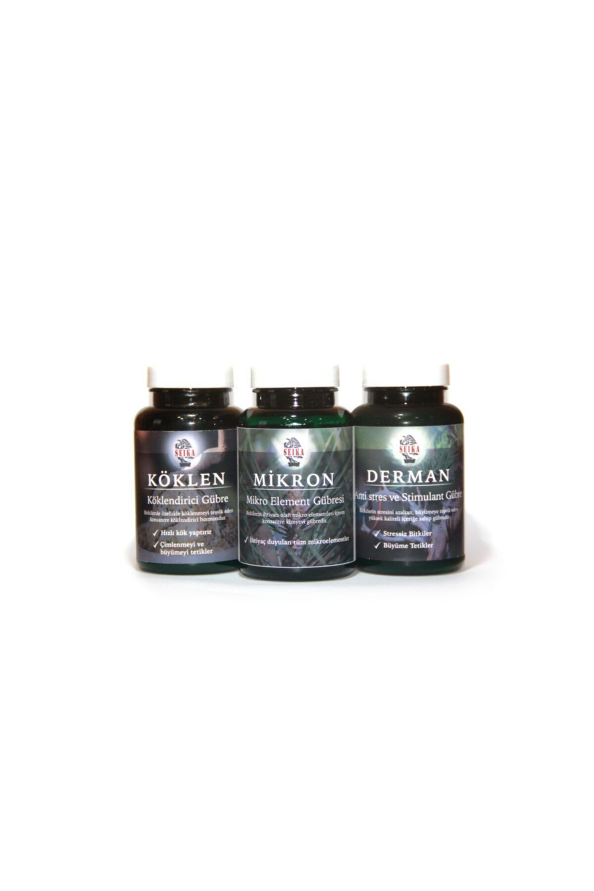 SEIKA Destek Paketi Mikron Derman Köklen 3 x 200 ml