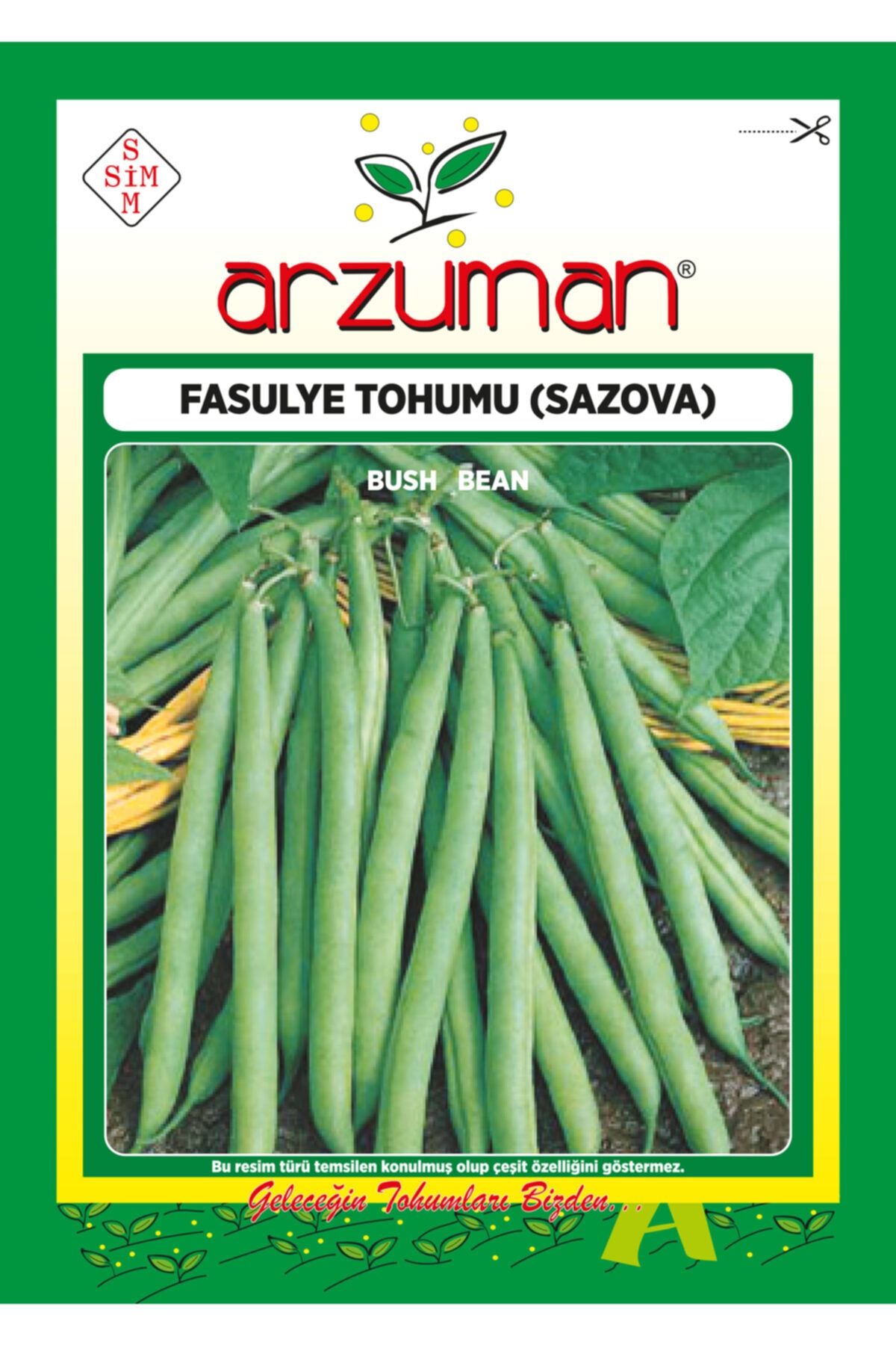 Arzuman Sazova Oturak Fasülye Tohumu 50 Gram