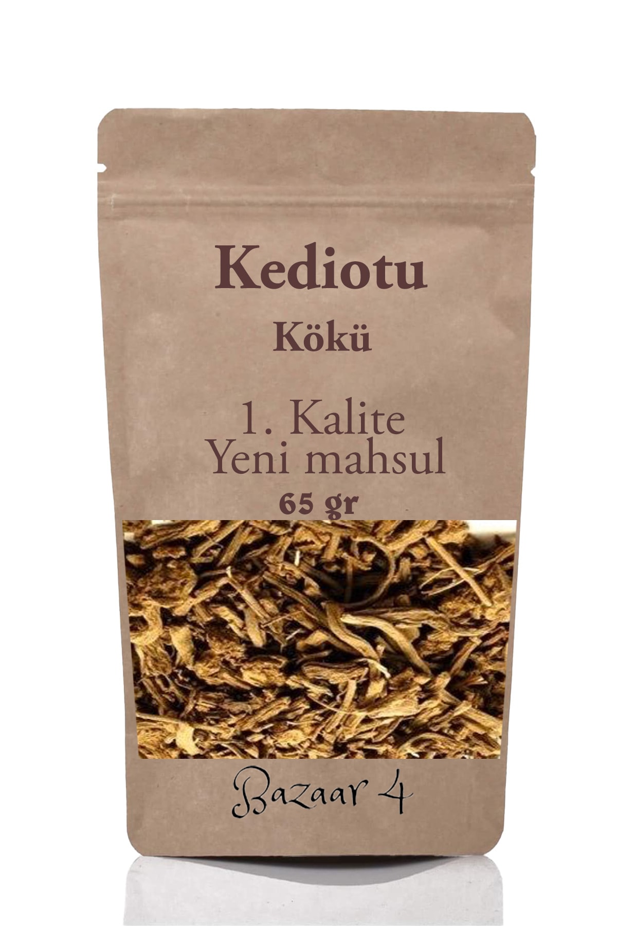 BAZAAR 4 Kediotu Kökü -kedi Otu Kökü 65 Gr 1.kalite Taze Yeni Mahsül
