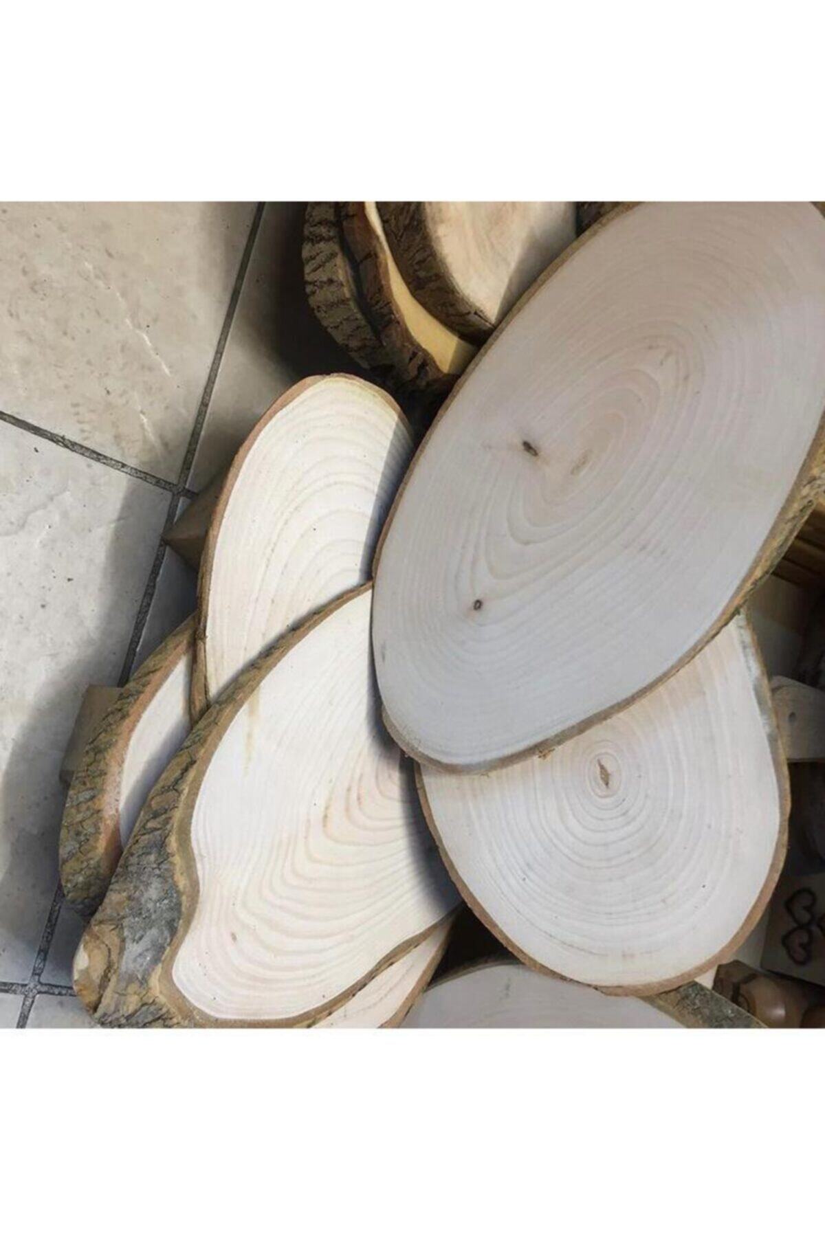 can stor Kütük Sunum Tahtası Oval 2 Li