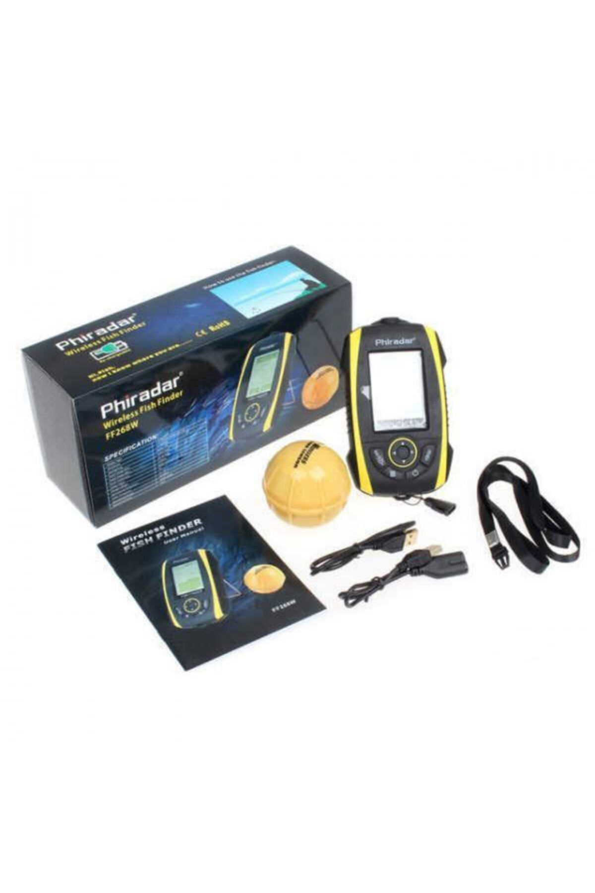 Phirader Dolphin Rock Wireless Cihazlı Balık Bulucu