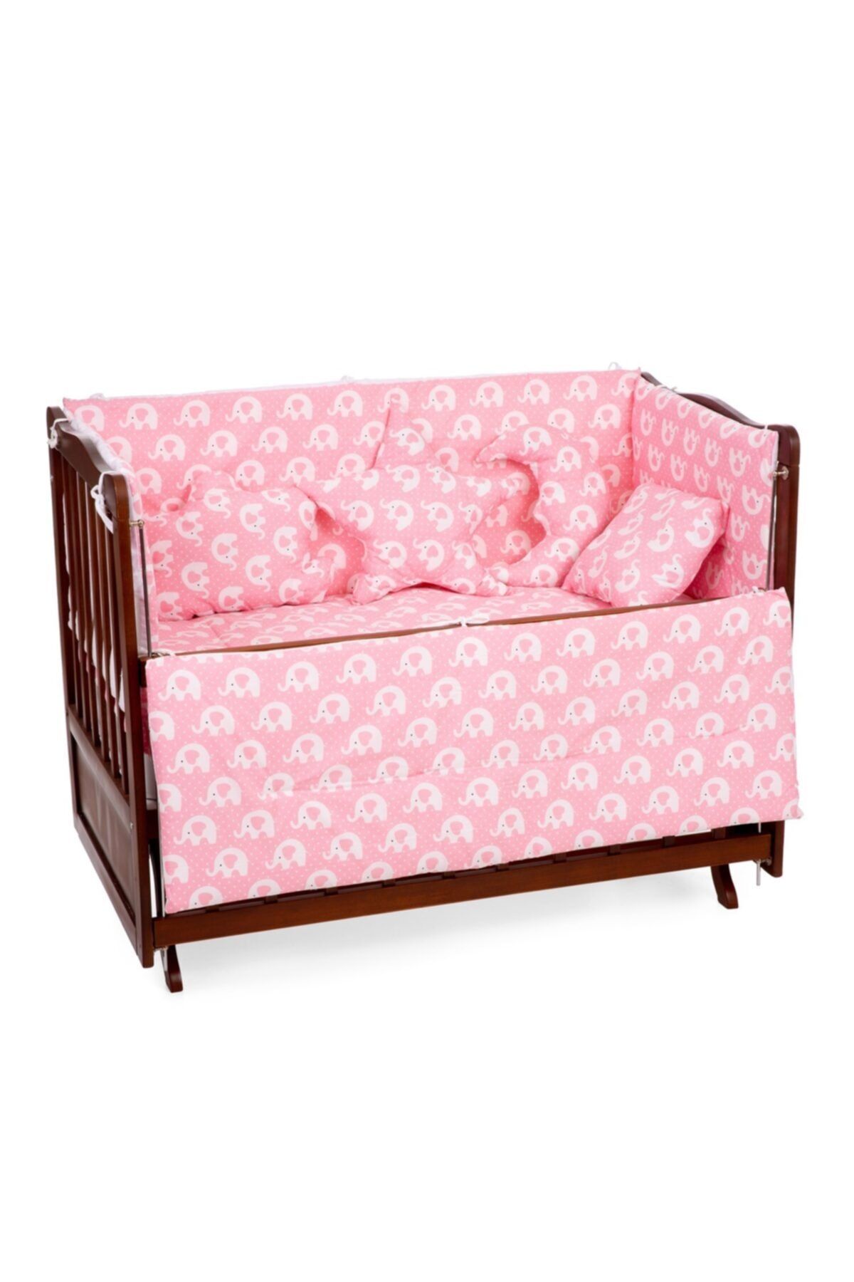 Sluupy Pembe Fil Uyku Seti 80x130 Cm 10 Parça