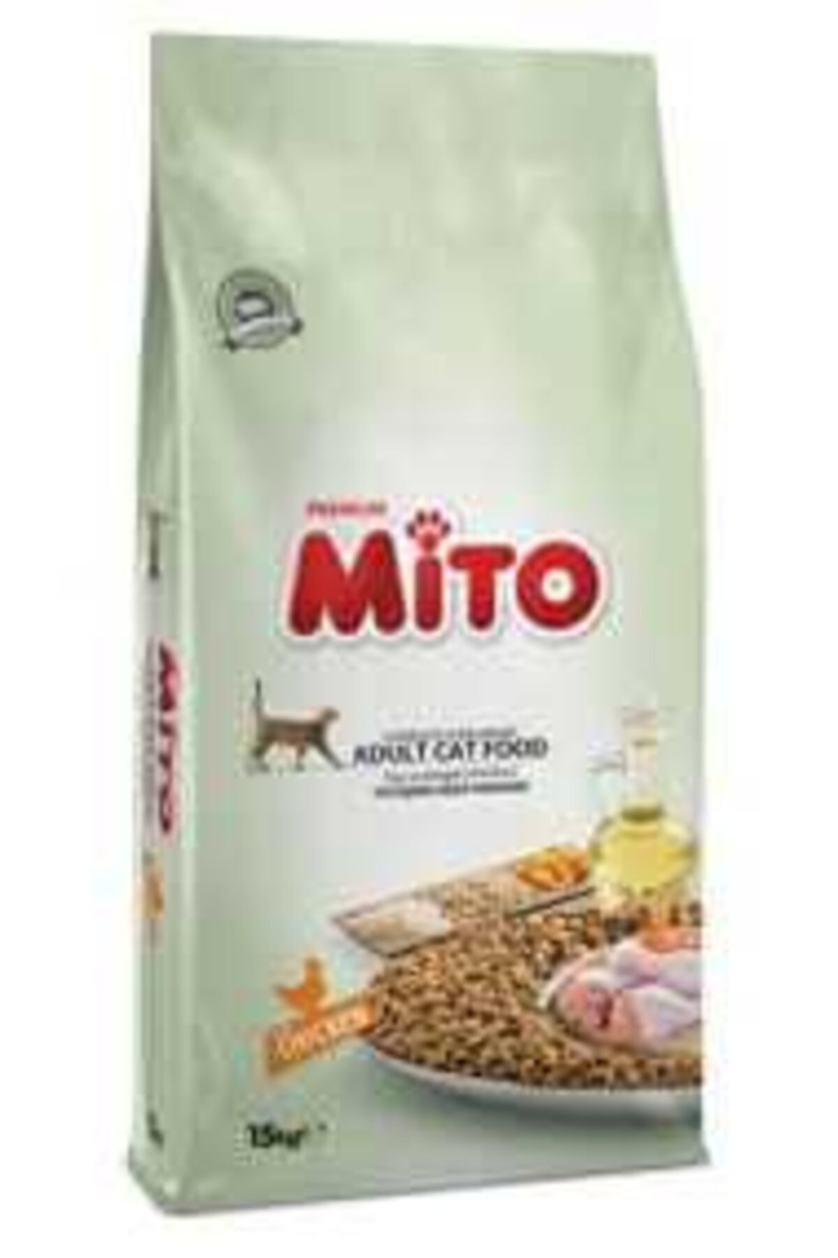 Mito Adult Cat Tavuklu 15 Kg Yetişkin Kedi Maması