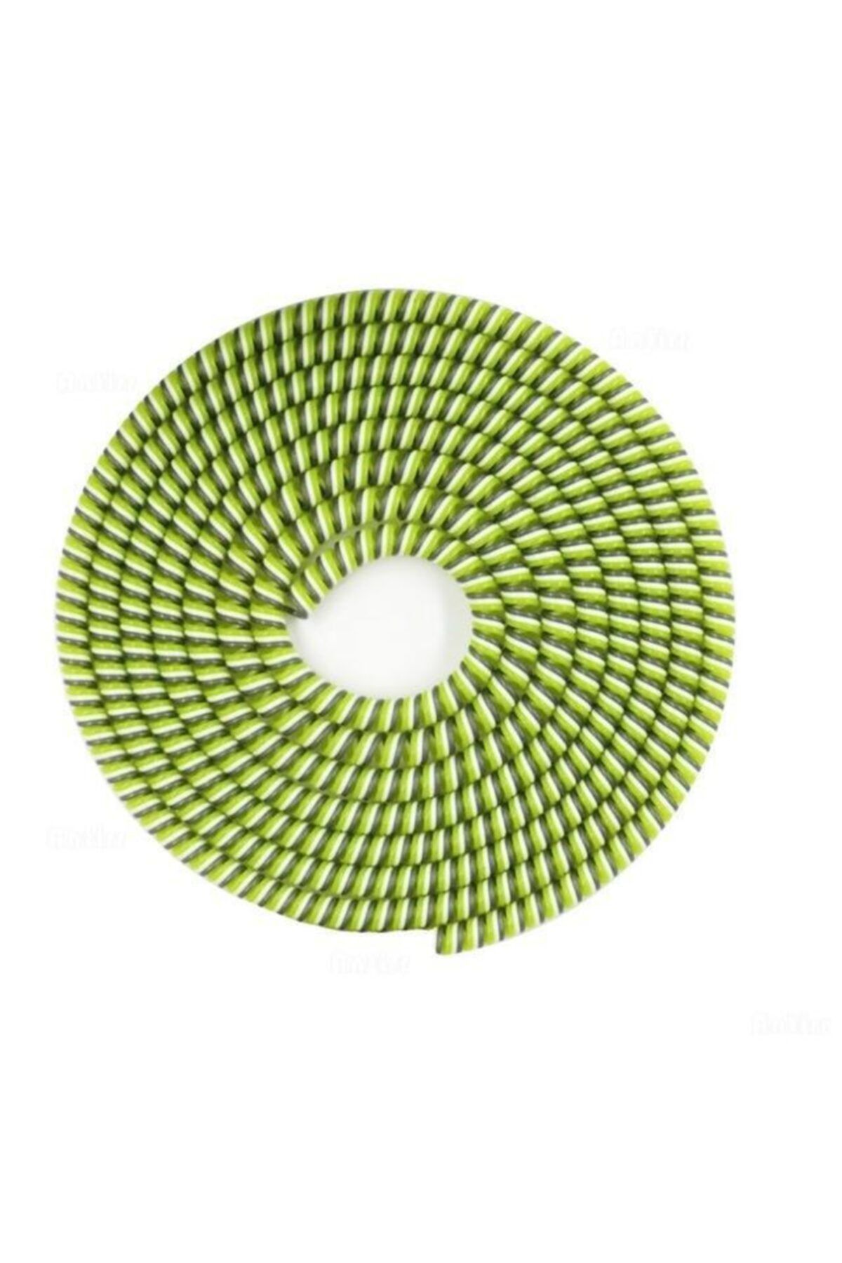Spelt Kablo Kordon Koruyucu Spiral Sarma Kılıf Koruma Yeşil