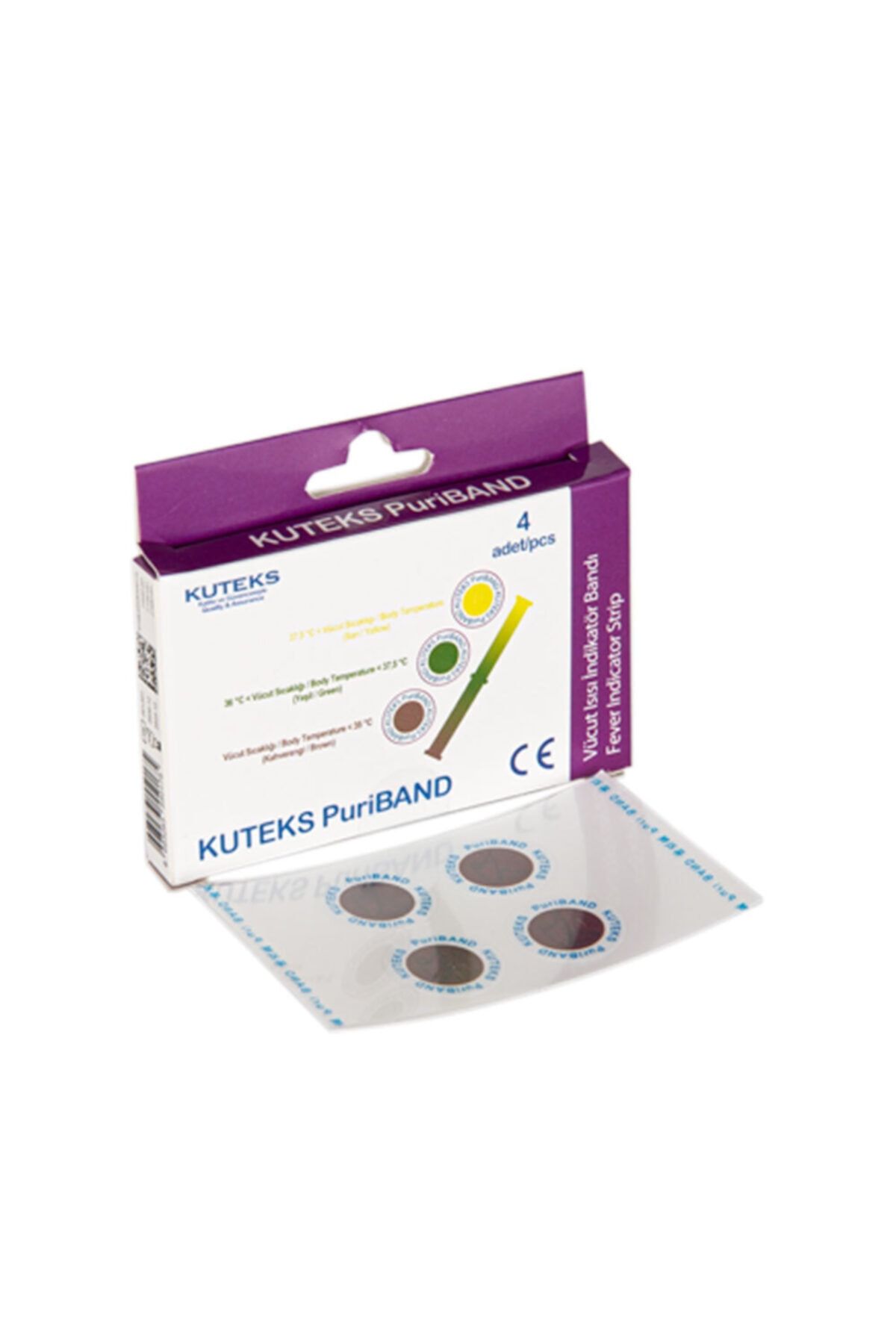 Kuteks Puriband Vücut Sıcaklığı Ölçüm Bandı