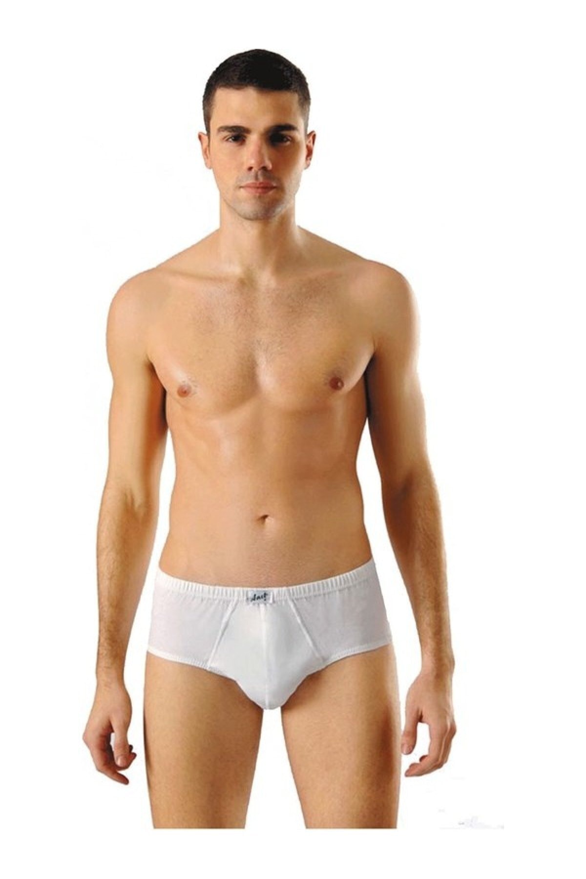 Anıt 6 Adet Beyaz Renk Penye Slip Külot