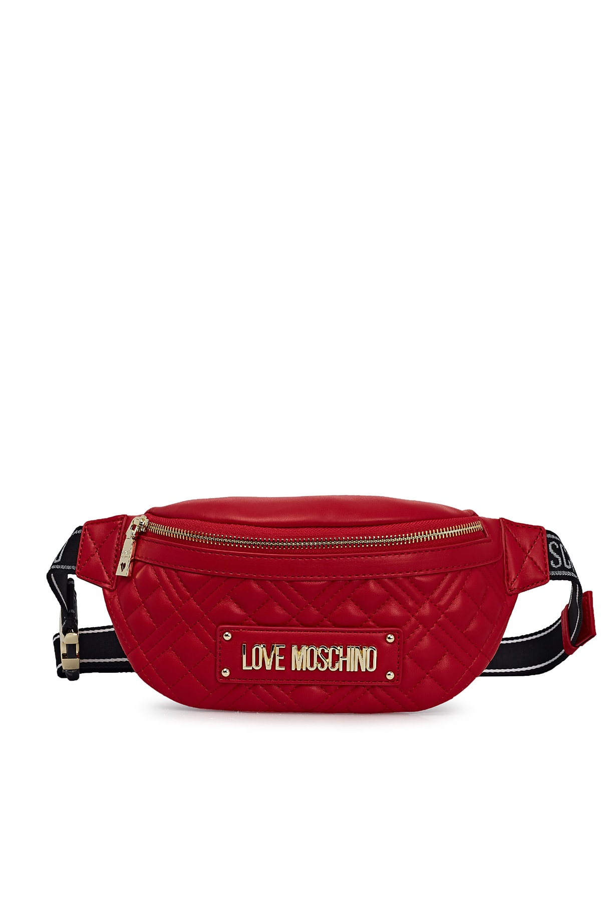 Love Moschino Kadın Kırmızı Kapitoneli Bel Çantası Jc4003pp1cla0500