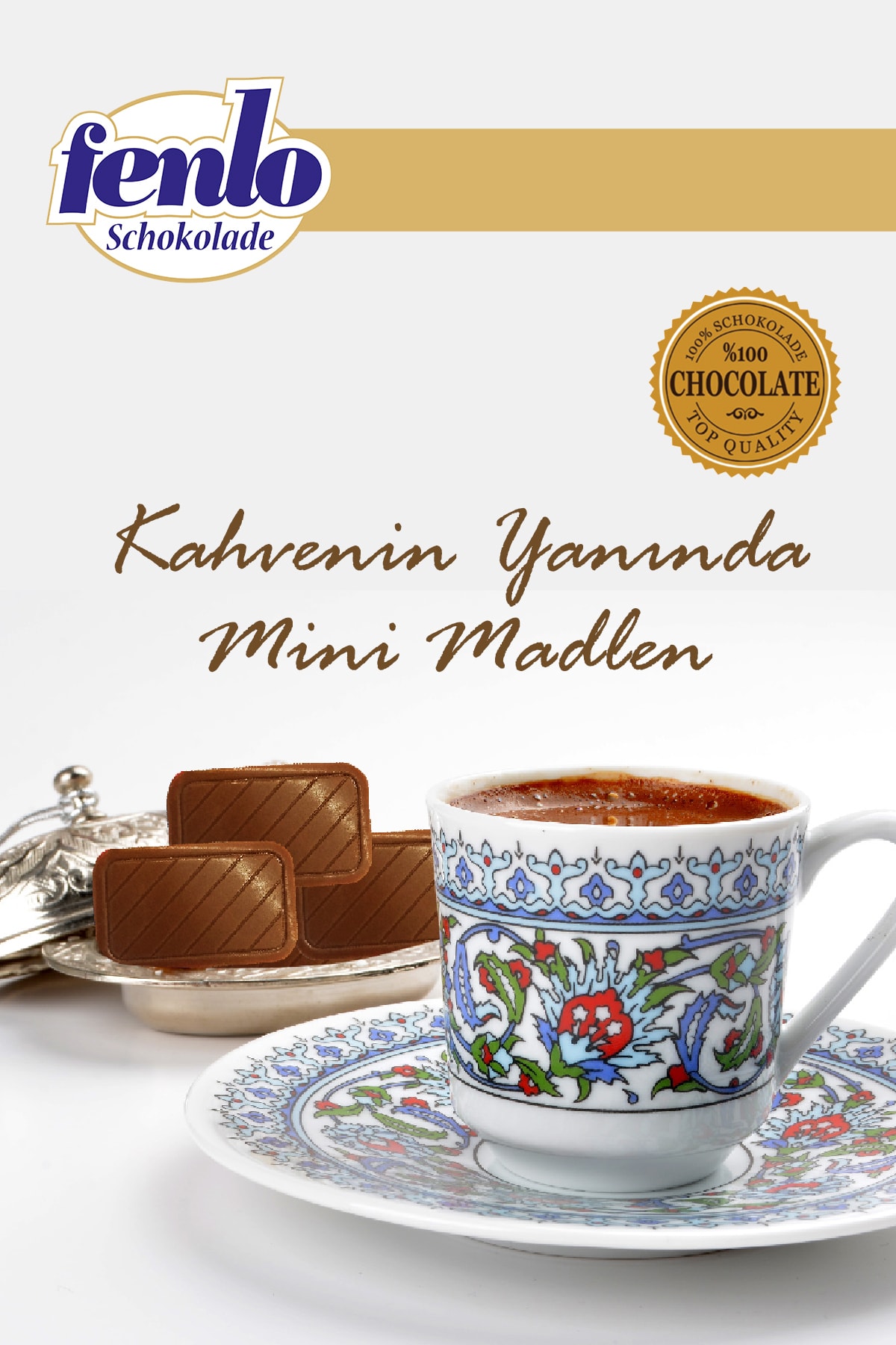 FENLO ÇİKOLATA Sütlü Mini Madlen Çikolata 1000 Gr