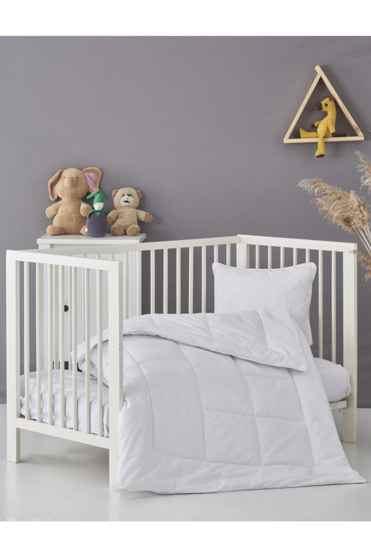 Komfort Home Pamuklu Bebek Yorganı + Yastık