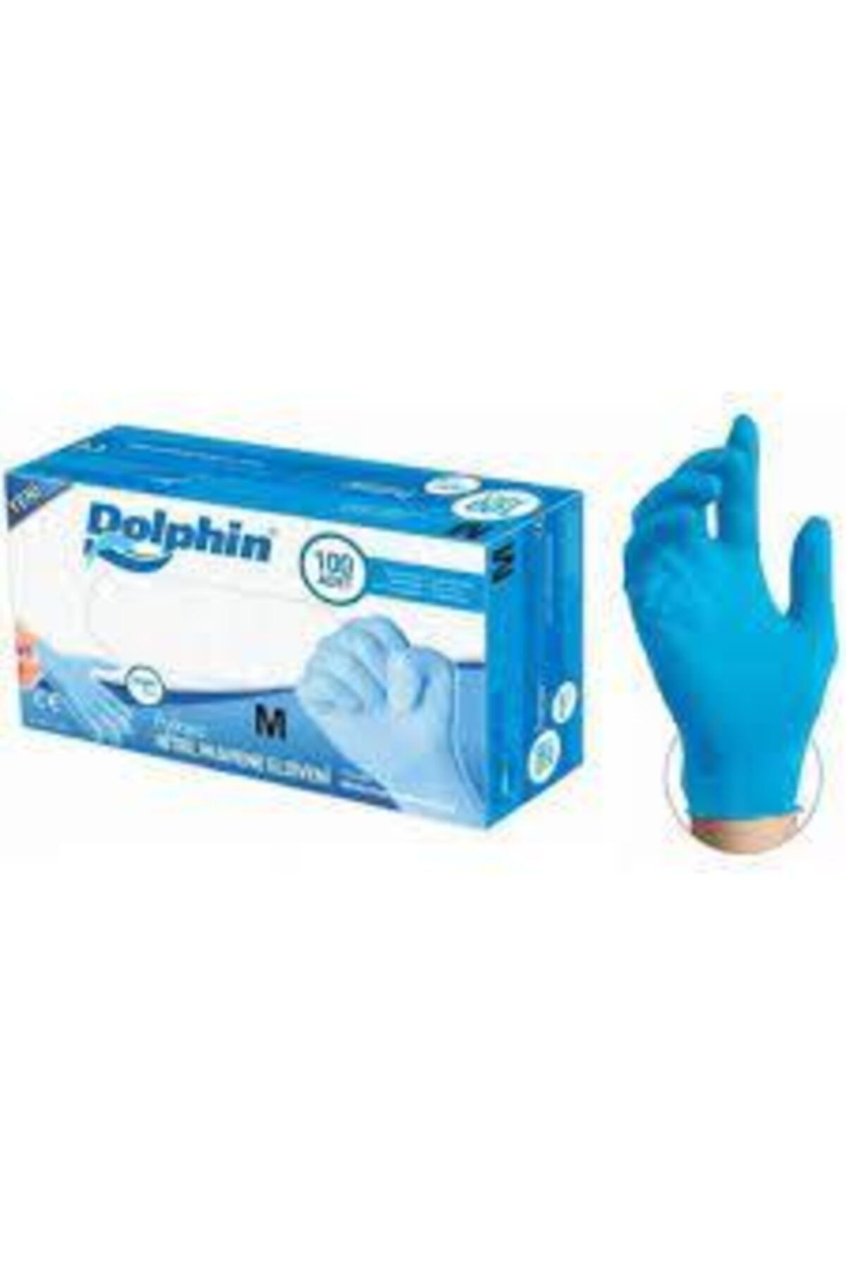 Dolpin Dolphin Mavi Nitril Eldiven