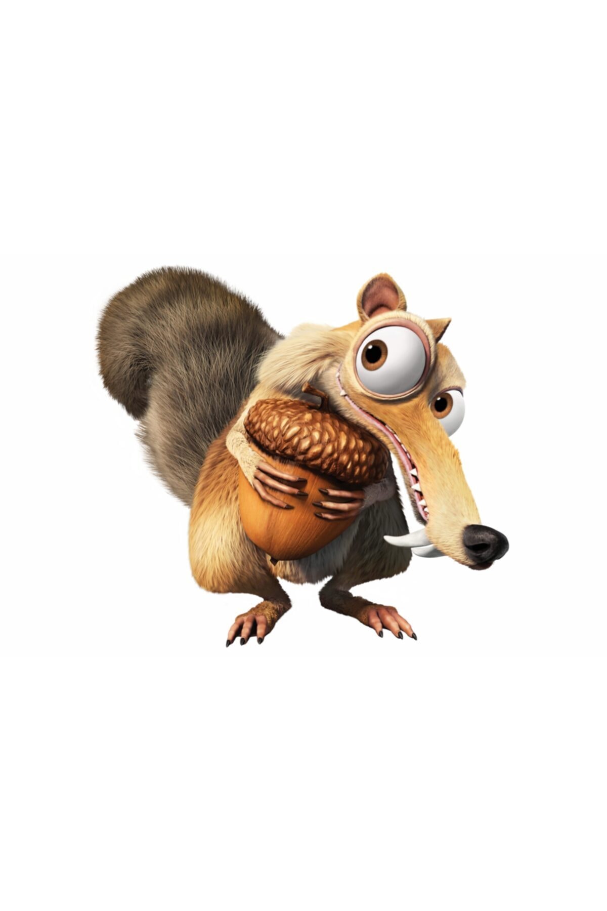 Dakik Maket Adam Ice Age Buz Devri Scrat Sincap Maket Figür Hediye Dekor Ayaklı Maket 100 cm