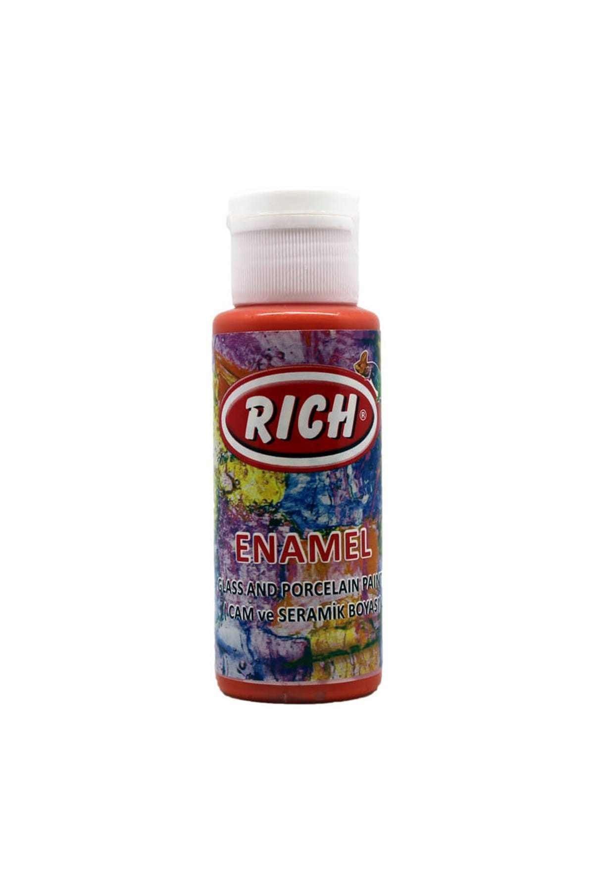 Rich RİCH ENAMEL CAM-SERAMİK BOYASI 70CC 306 PORTAKAL