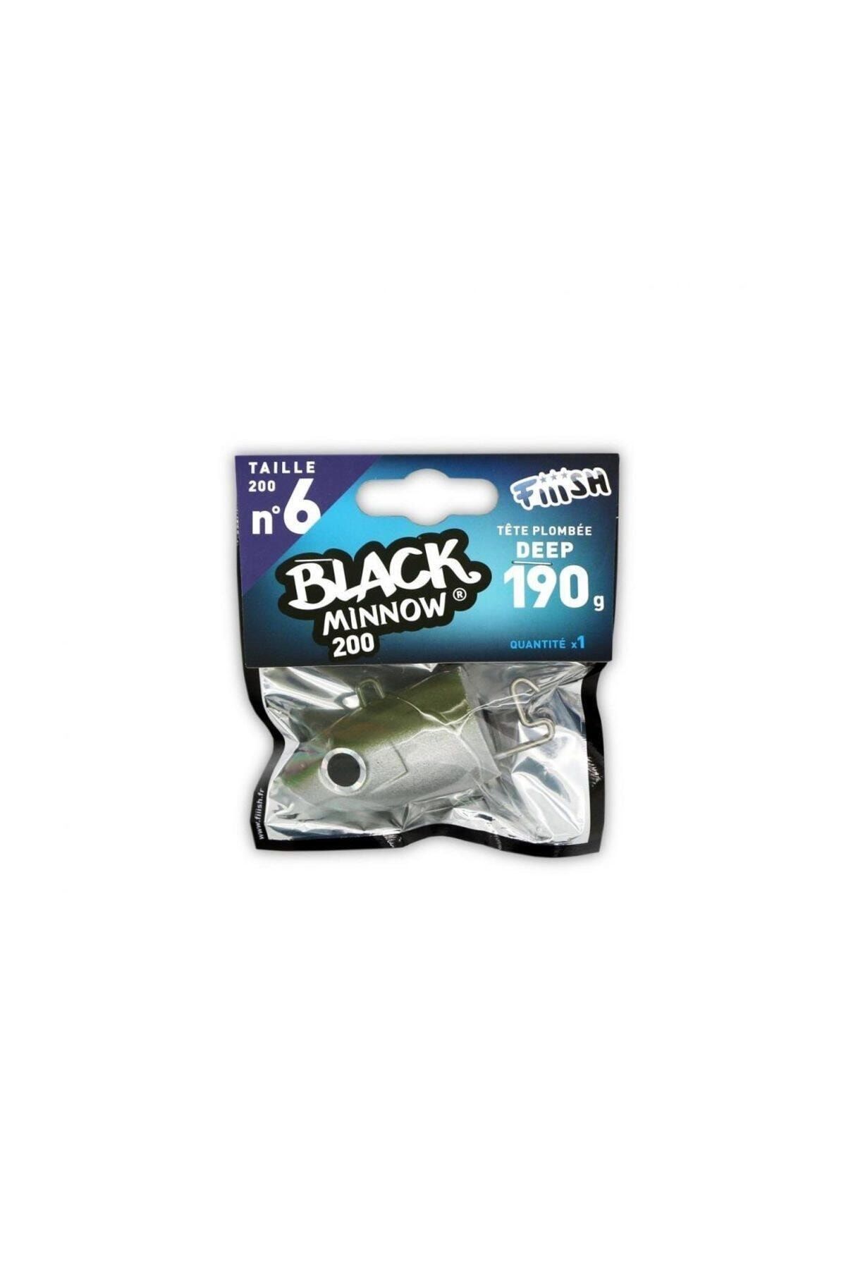 FIIISH BM200/6 BM211 DEEP 190GR KAKI JIG HEAD