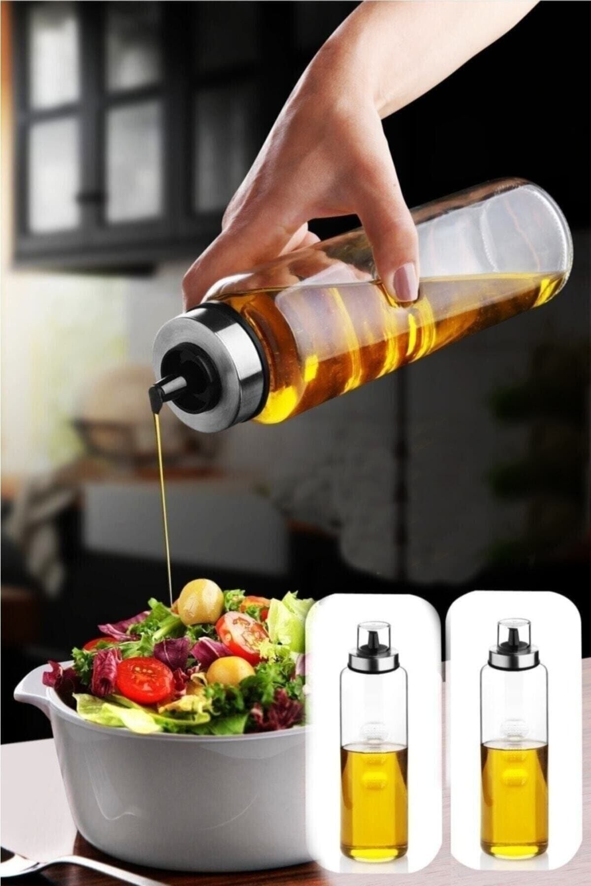 Oil and Vinegar Glass Bottle - 450ml