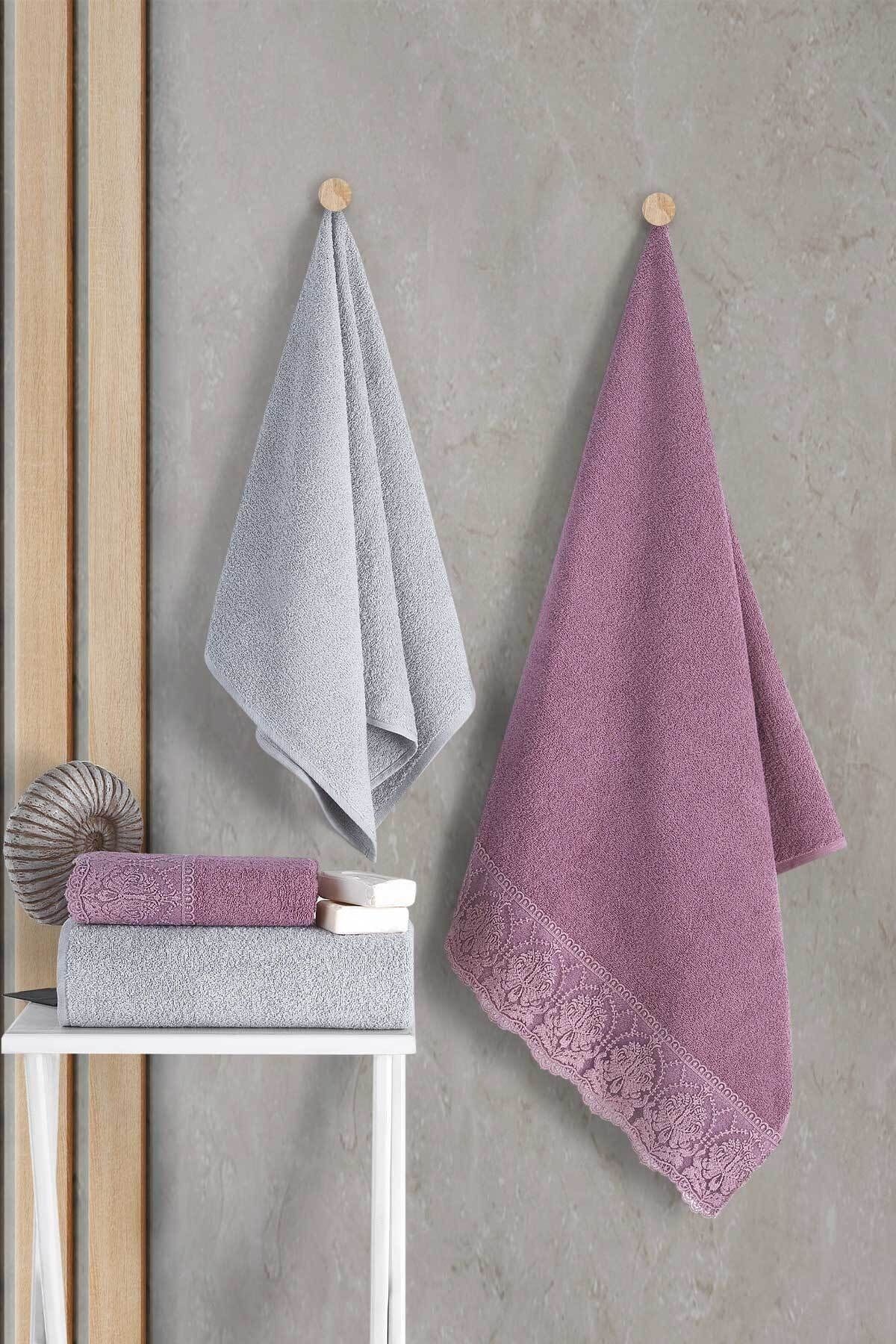 Dusty rose sales bath towel