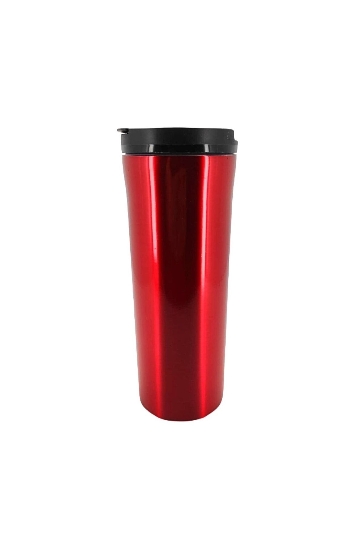 Glass and stainless steel coffee mugs top