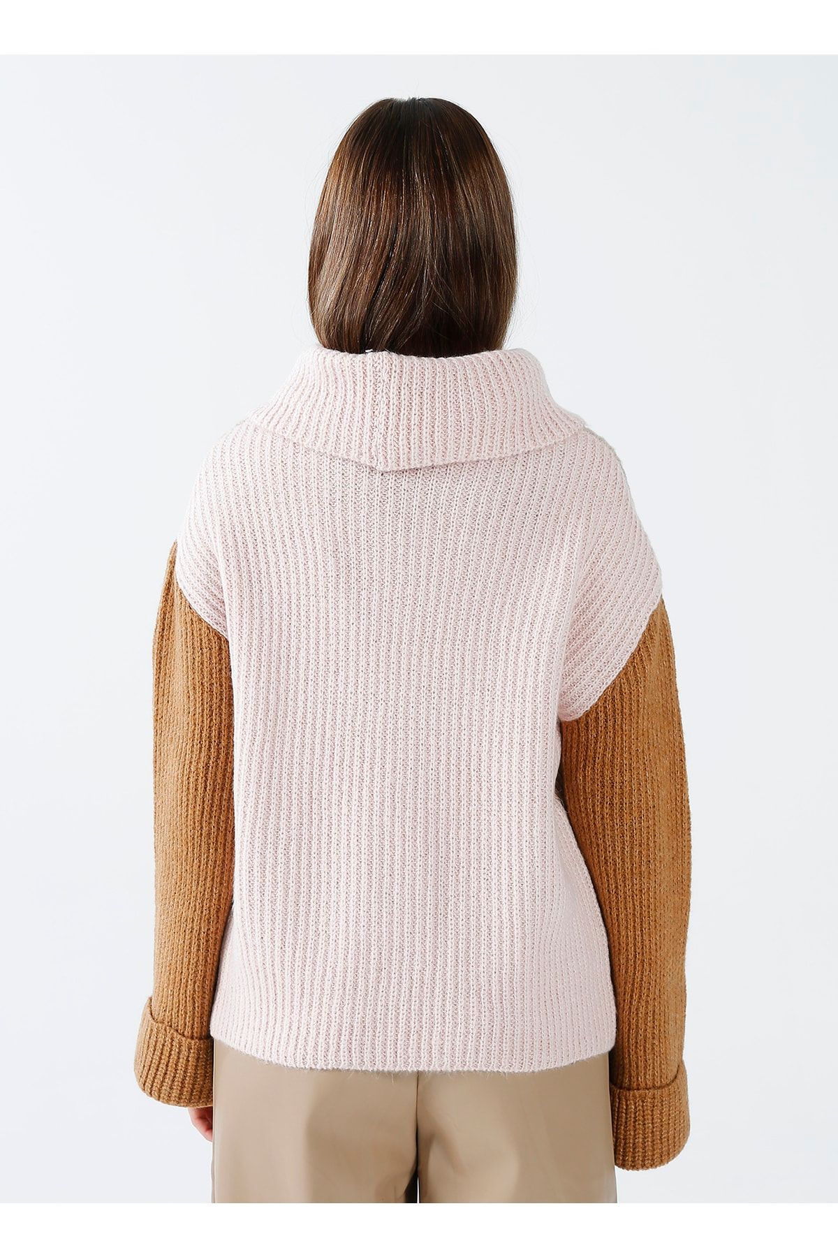 U.S. Polo Assn. Turtleneck Gray Women s Sweater Rc mol Trendyol