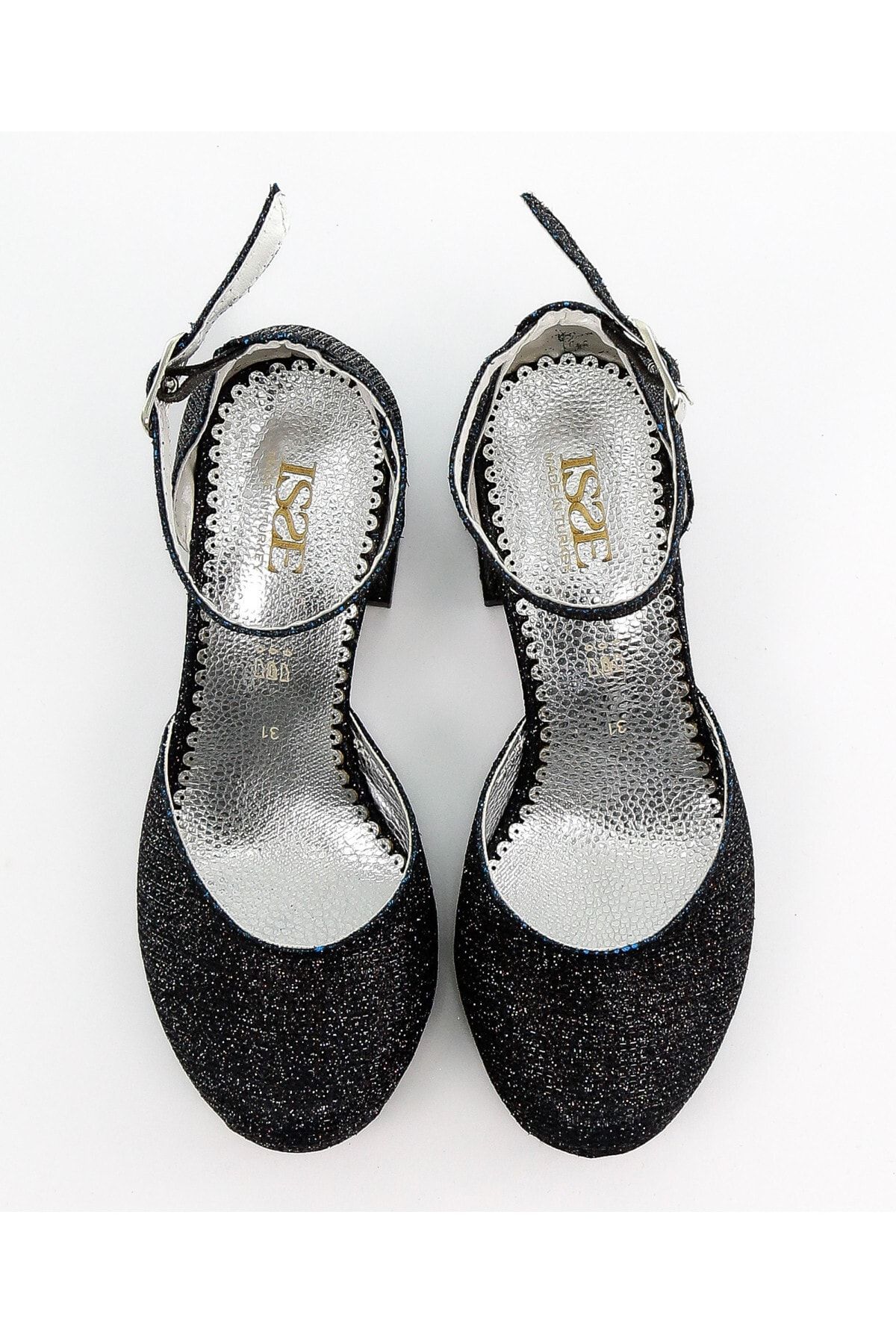 Black sparkly cheap evening shoes