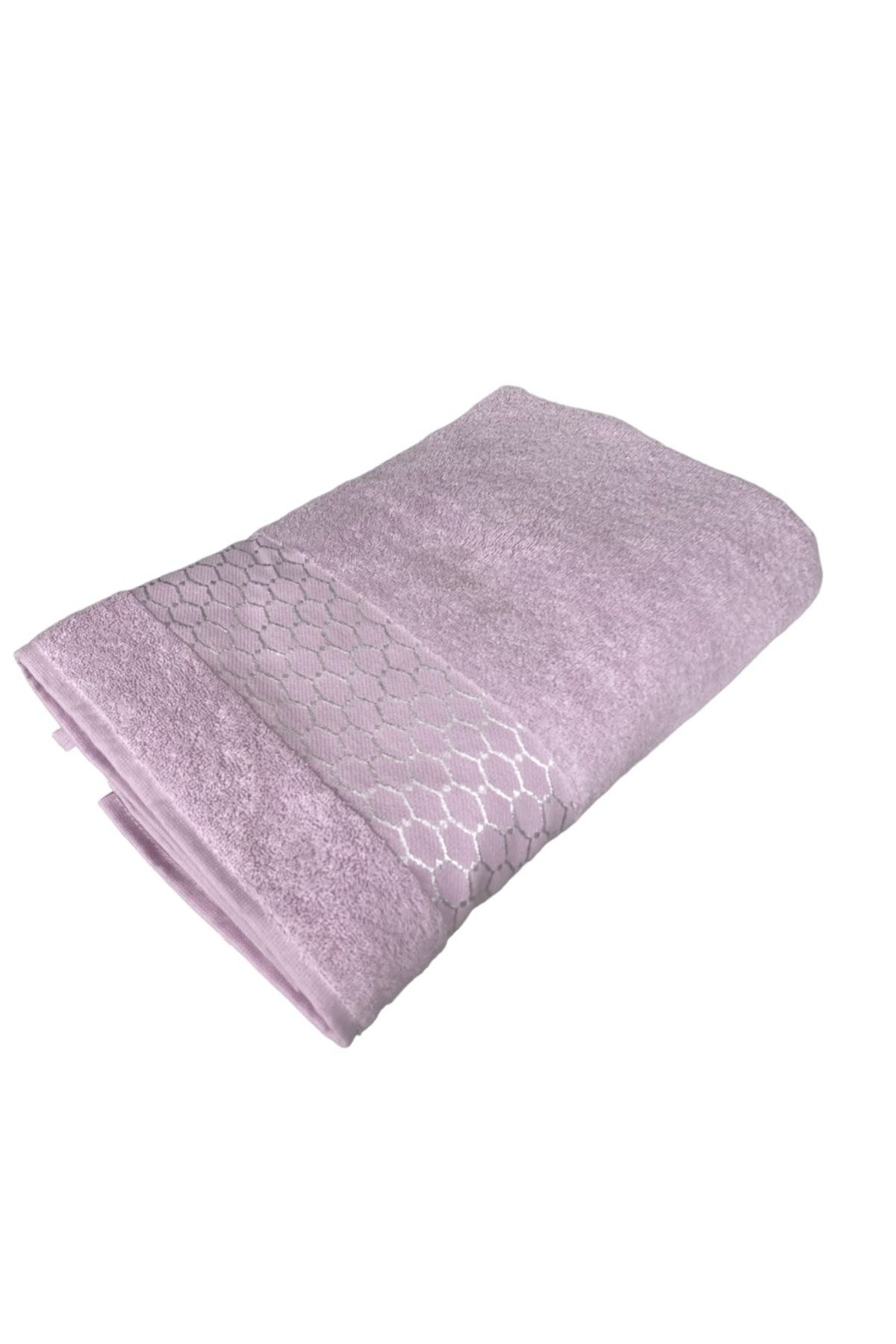 Softplus 100 Cotton King Size Honeycomb Pattern Bath Towel Trendyol