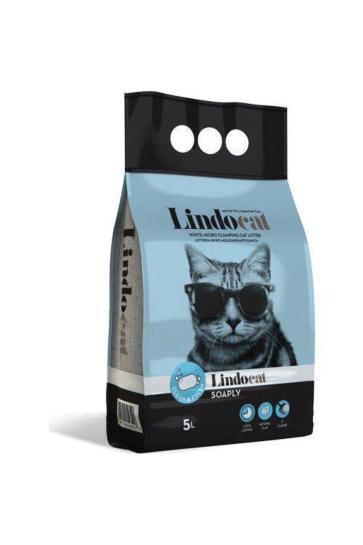 Lindo Cat Kedi Kumu - 5 Lt, - Marsilya Sabun Kokulu, Ince Kum, Topaklaşan