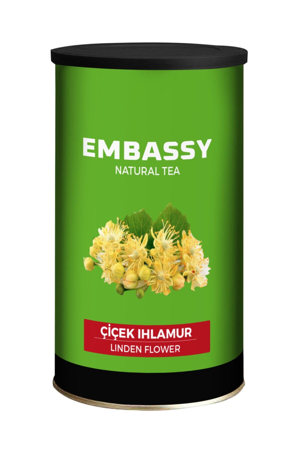 Embassy Tea Embassy Çiçek Ihlamur 100 Gr. Teneke Kutu