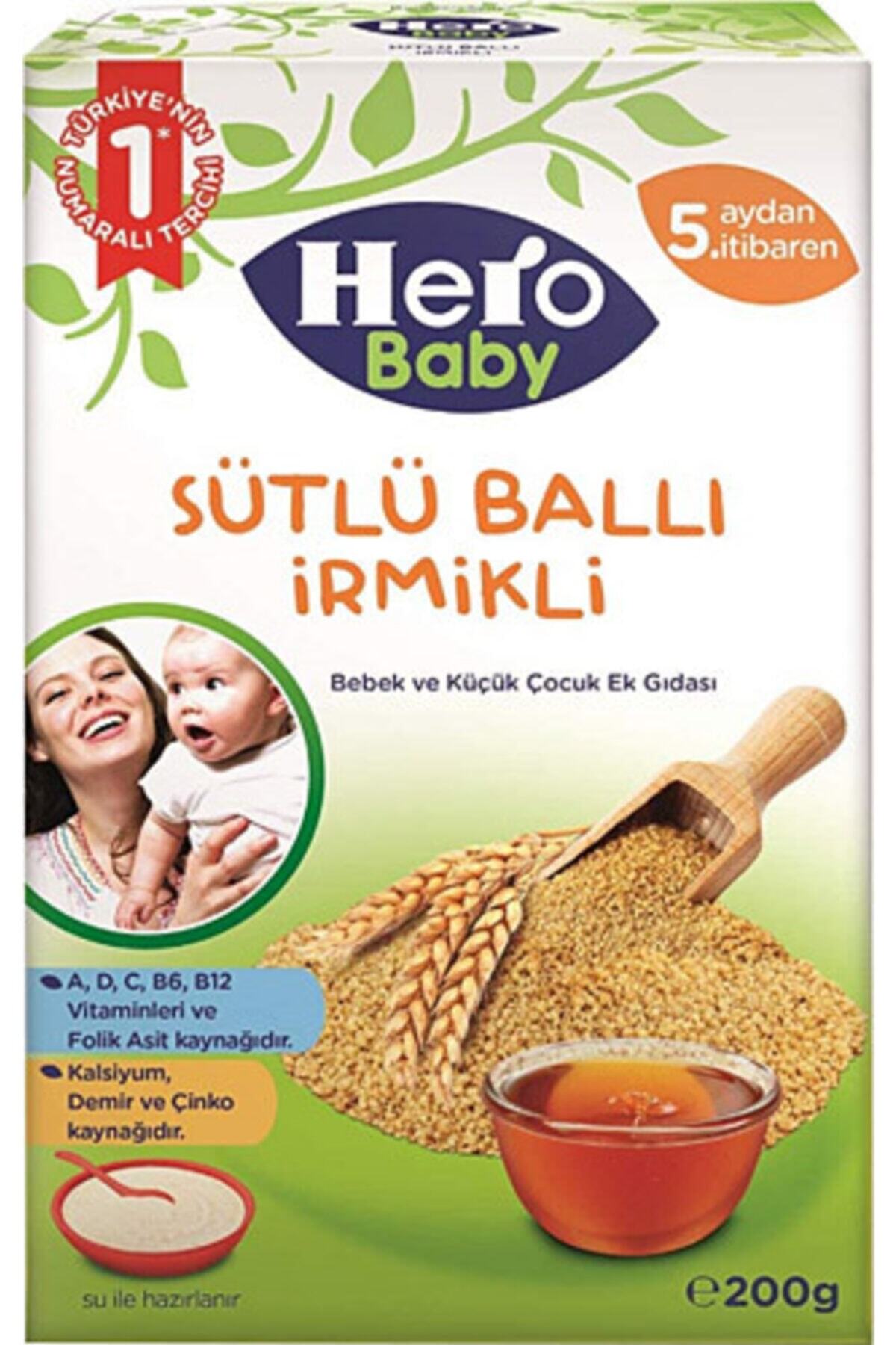 Hero Baby Sütlü Ballı Irmikli 200 gr