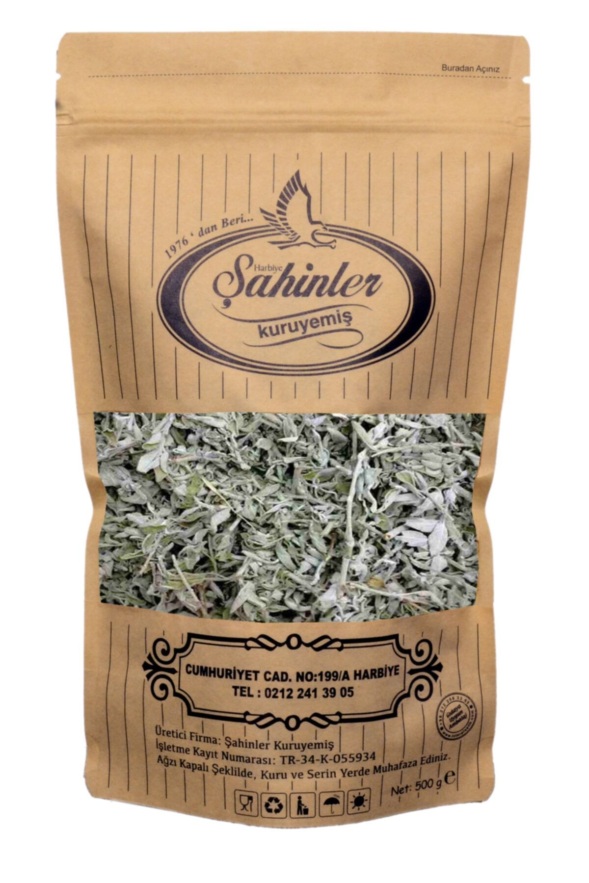 ŞAHİNLER KURUYEMİŞ Adaçayı Çanakkale 100gr.