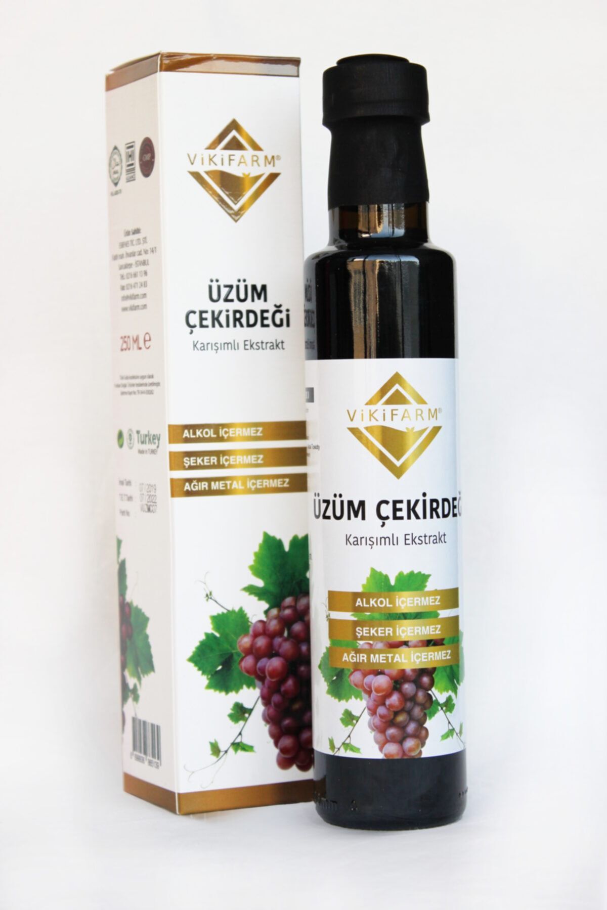 vikifarma Vikifarm Üzüm Karışımlı Ekstrakt ( Aşırı Yüklenmiş Yorgun Beyin )