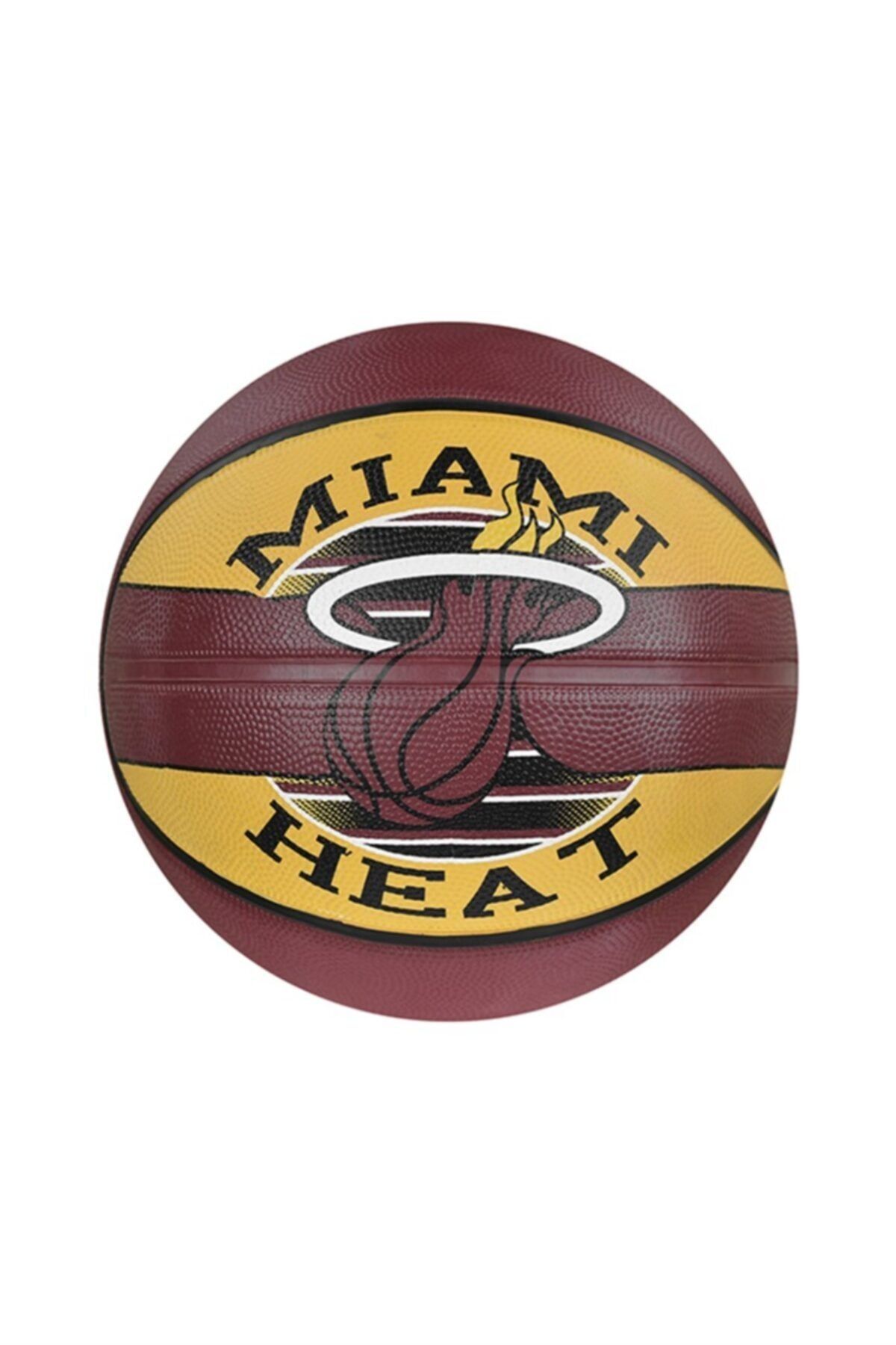 SPALDING Basket Topu Nba Team Heat Sz7 Rbr Bb (83-507z)