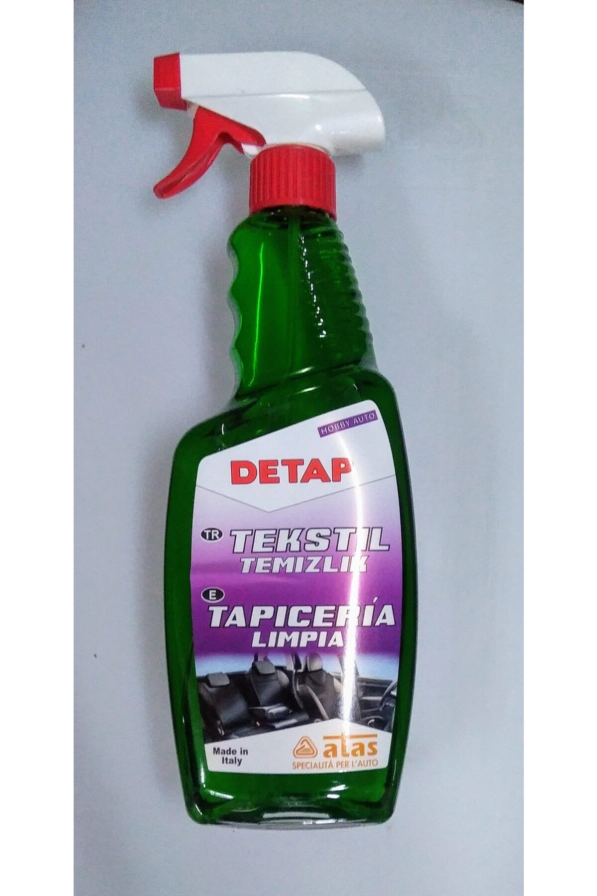 İtalyan ATAS Detap Koltuk Kumaş Ve Halı Temizlik Deterjanı 750ml Fısfıs