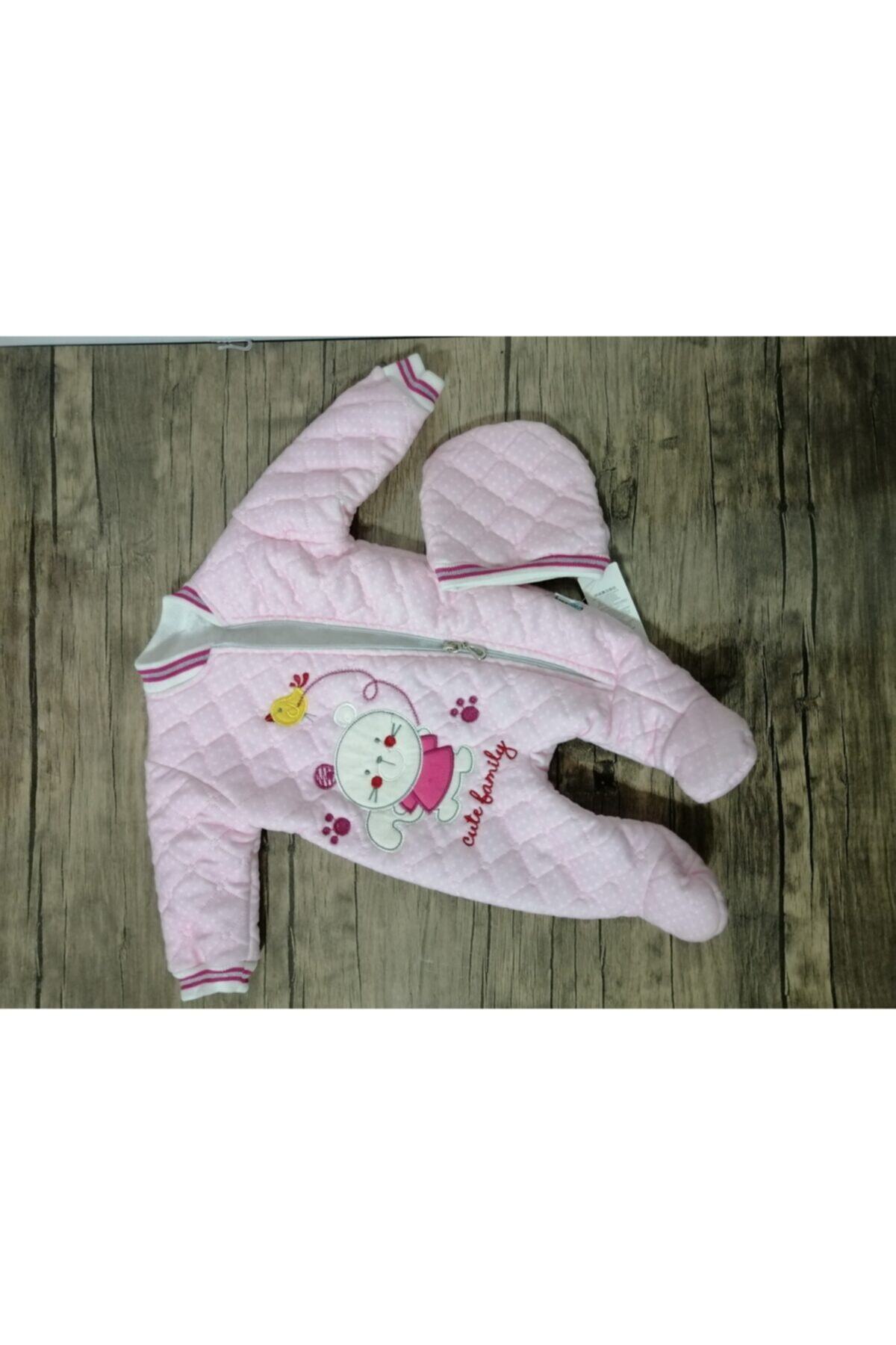 ASR BIÇAK İMALATI VE ZÜCCACİYE TİCARET Kız Bebek Pembe Tulum