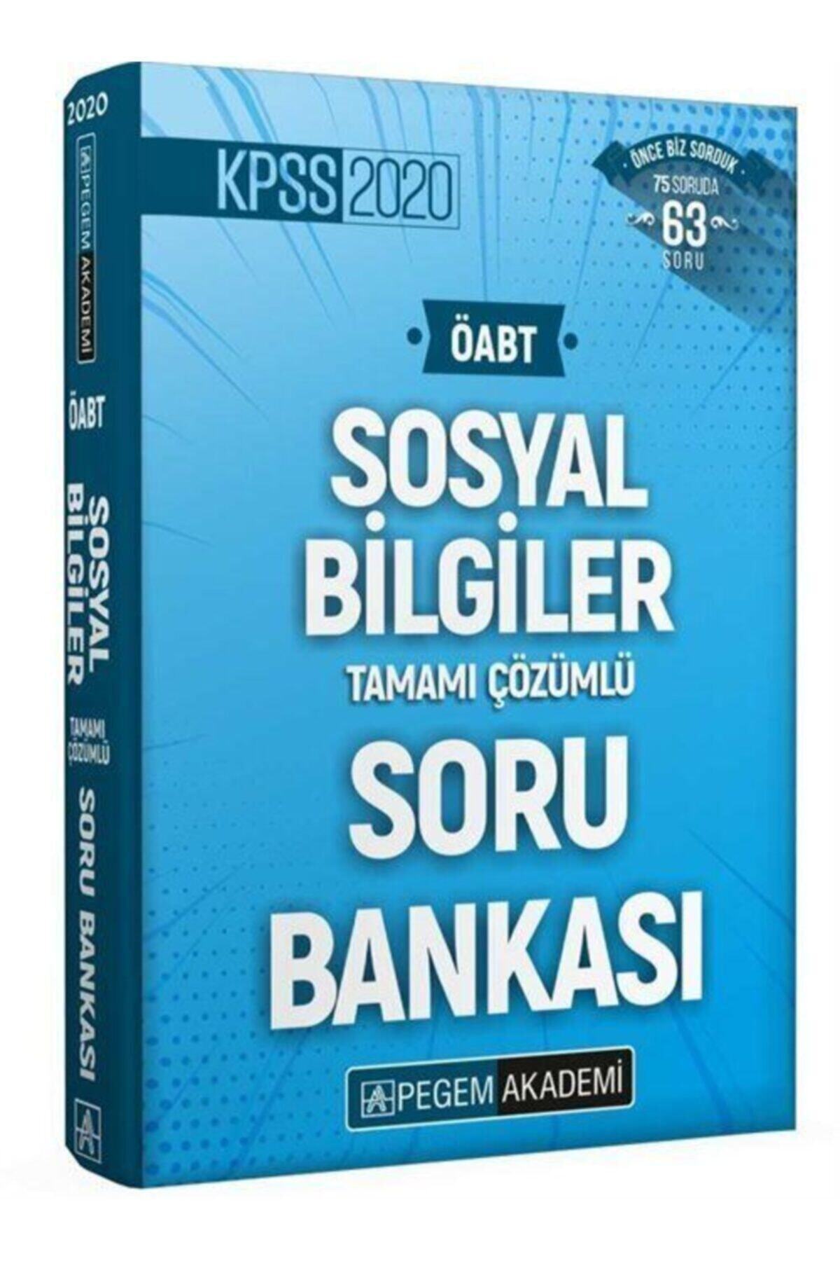 Pegem A Yayincilik Hazirlik Kitaplari Pegem 2020 Kpss Oabt Sosyal Bilgiler Tamami Cozumlu Soru Bankasi Fiyati Yorumlari Trendyol