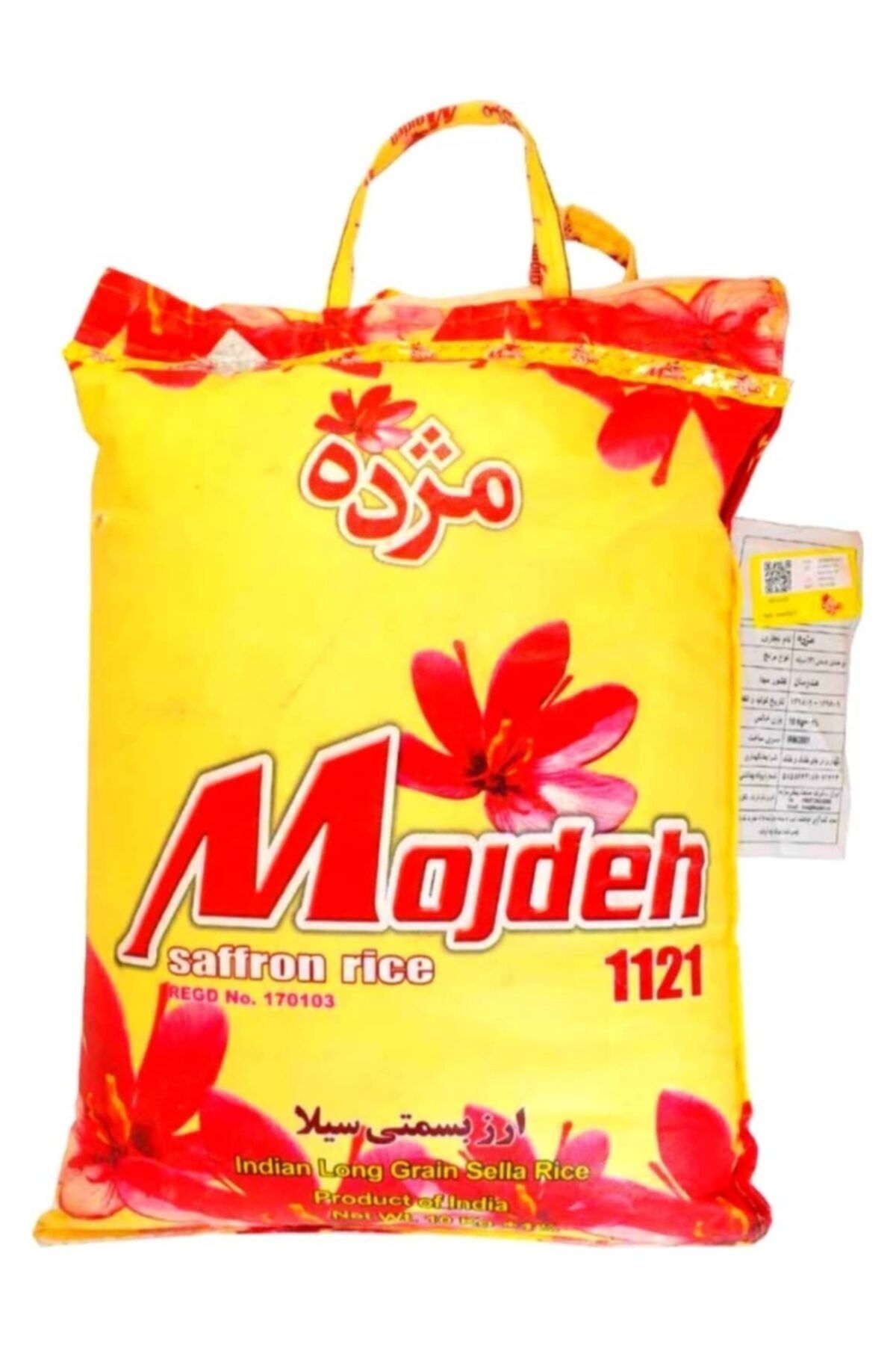 Mojdeh Hindistan-iran Basmati Safran Aromalı Prinç 10 kg