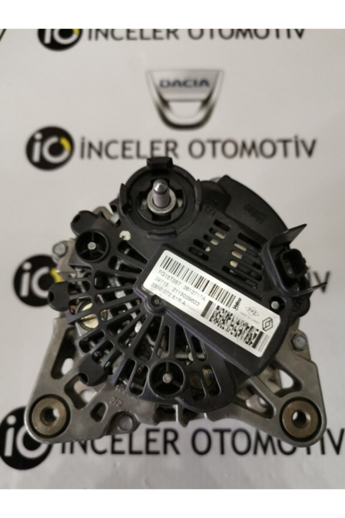 İnceler 231007281r Duster Sandero Dokker Lodgy Şarj Dinamo Alternatör