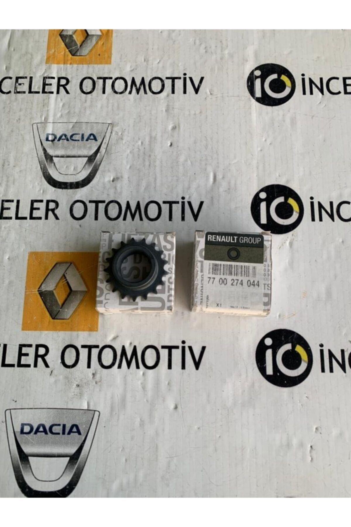İnceler 7700274044 Yağ Pompa Krank Dışlı K7m K7j E7j