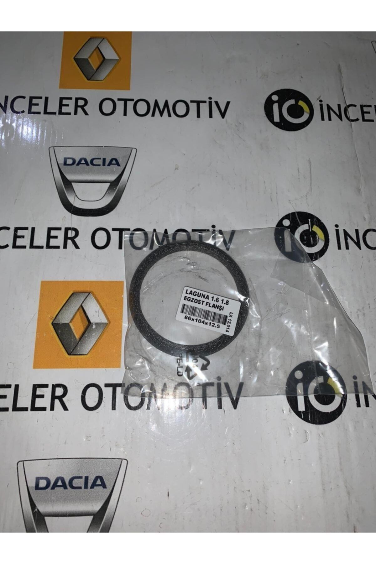 İnceler 12014 Laguna Eksoz Flanşı Havşası 86x104x12.5