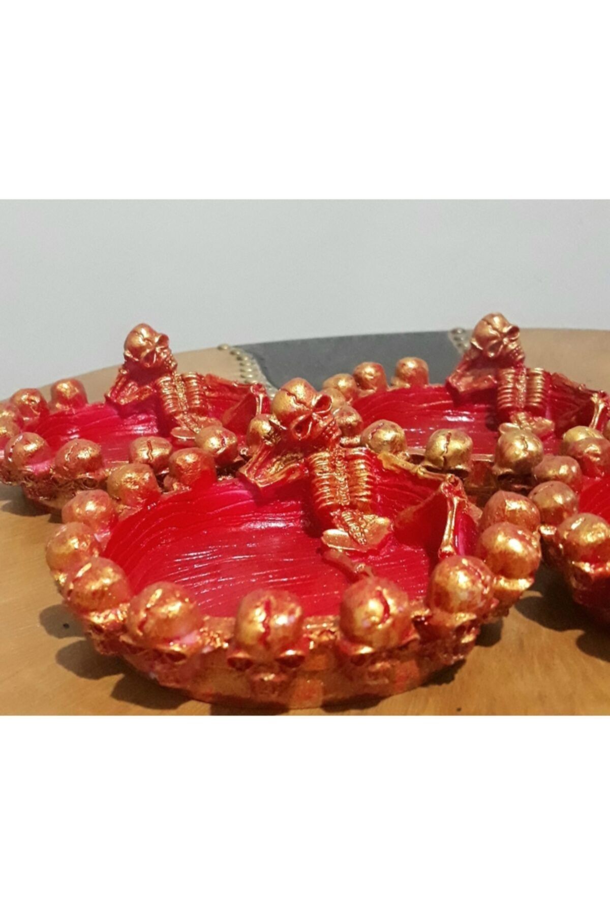 İNKAOART Iskelet Kül Tablası (4 Adet)