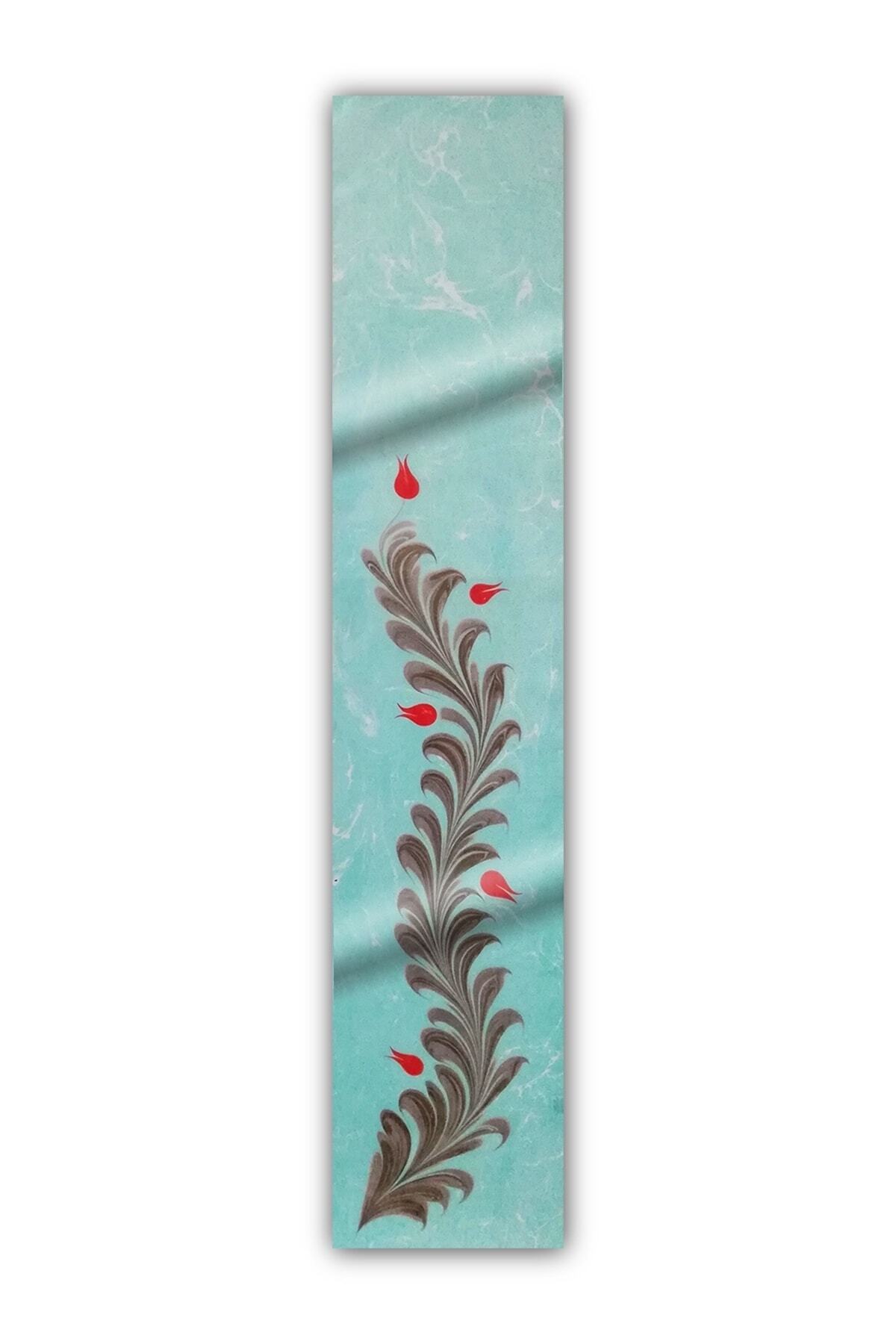 ELİFEBRU exclusive handicrafts Ebru Sanatı El Yapımı Özel Koleksiyon Ipek Fular Ozlmf 13