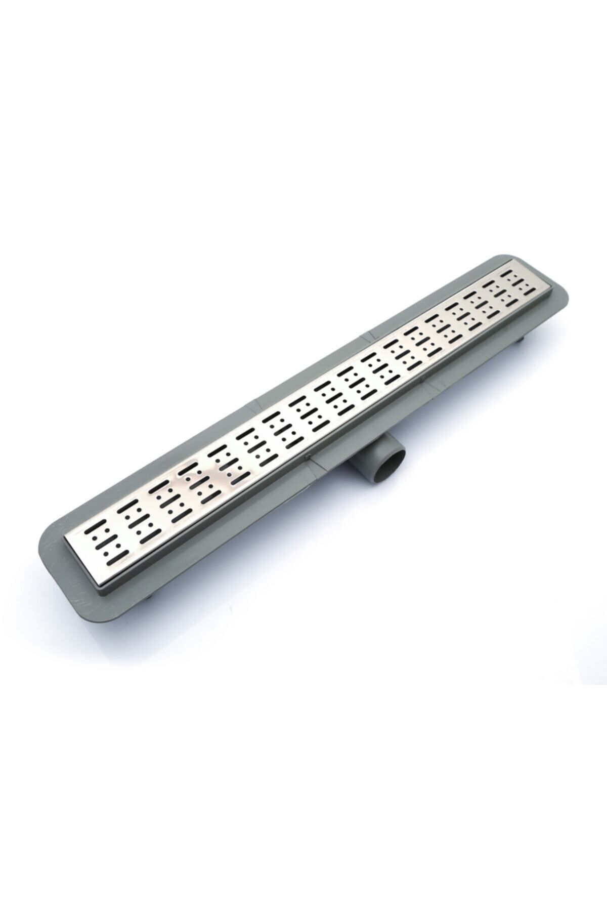 Mayaglory 60cm Duş Kanalı Yer Sifonu Gider Krom