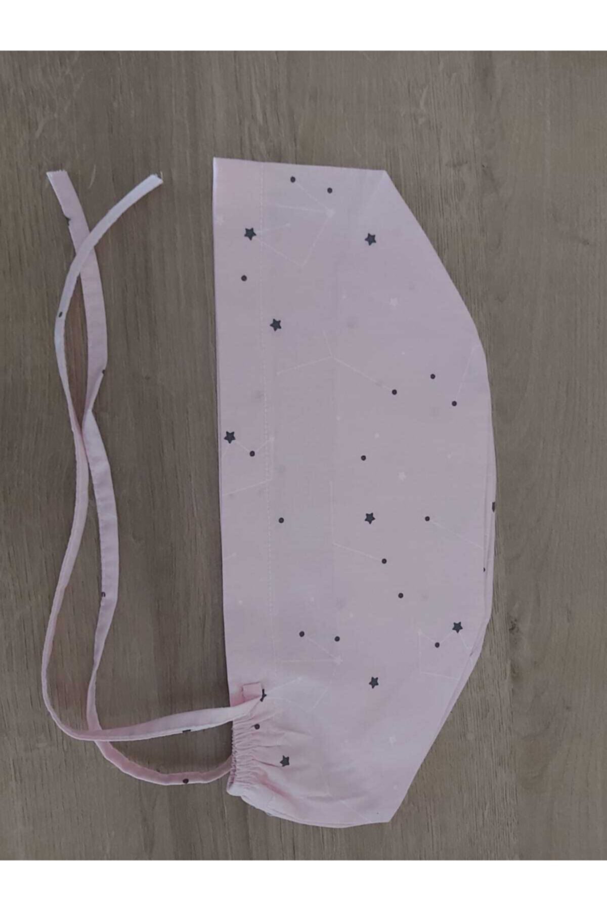 ElegantCouture Yıldız Desenli Doktor Hemşire Aşçı Bone Cerrahi-desenli Ameliyathane Bonesi