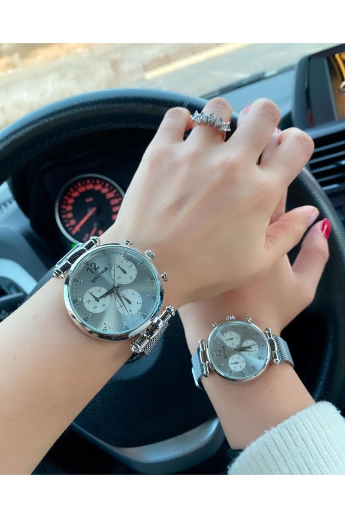 İSTLİV Unisex Çift Saatleri Sevgili Saatleri Analog Kol Saatleri