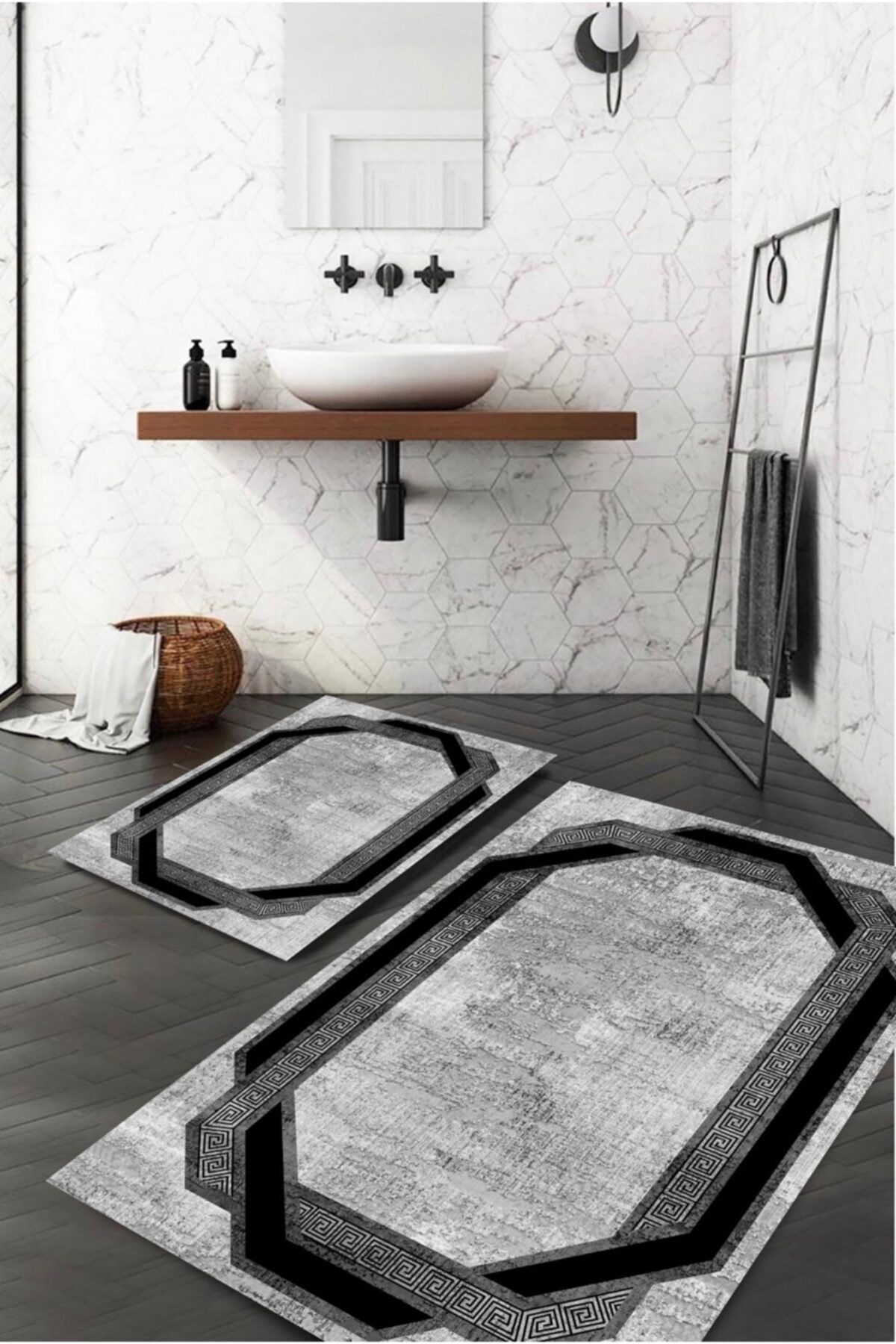 SARAZ HALI Tual Modern Black
