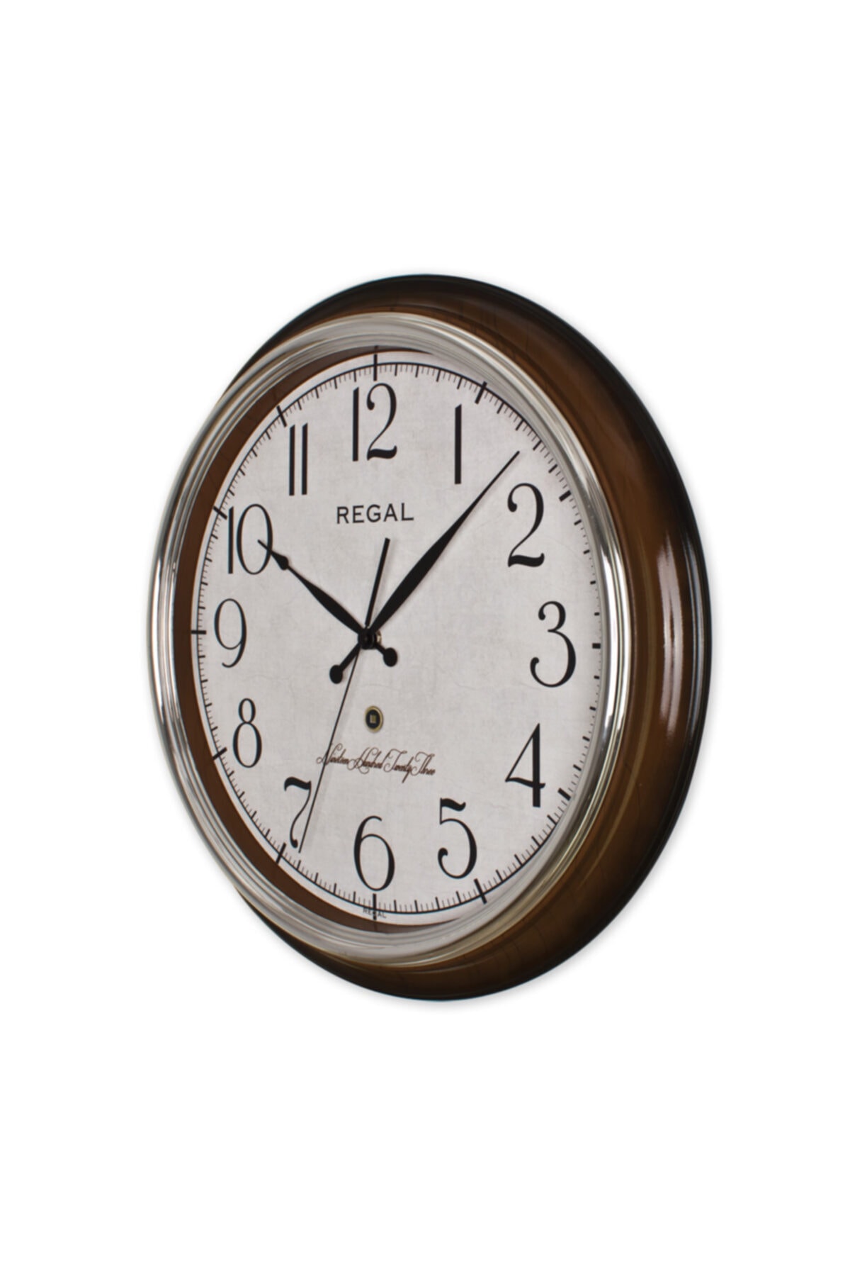 Regal 9208 A2 Ahşap Renk Klasik Duvar Saati