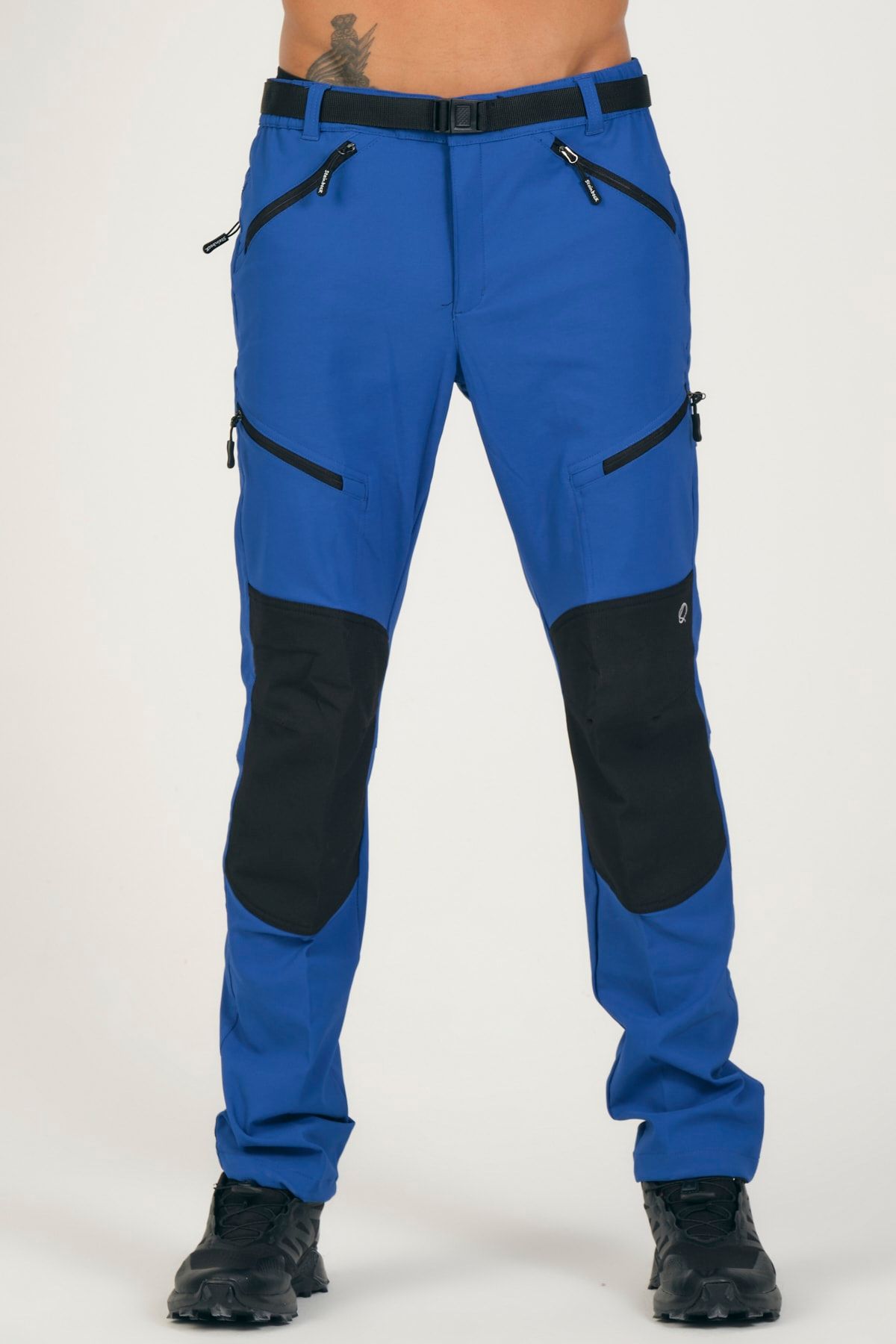 Q Steinbock Erkek Mavi Poseidon Parçalı Outdoor Pantolon